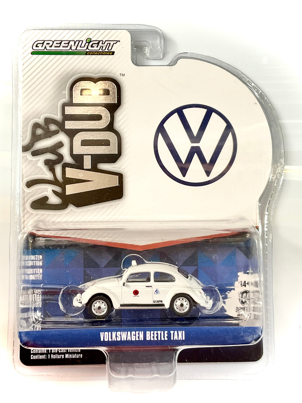 WOLKSWAGEN BEETLE , GREENLIGHT scala 1/64