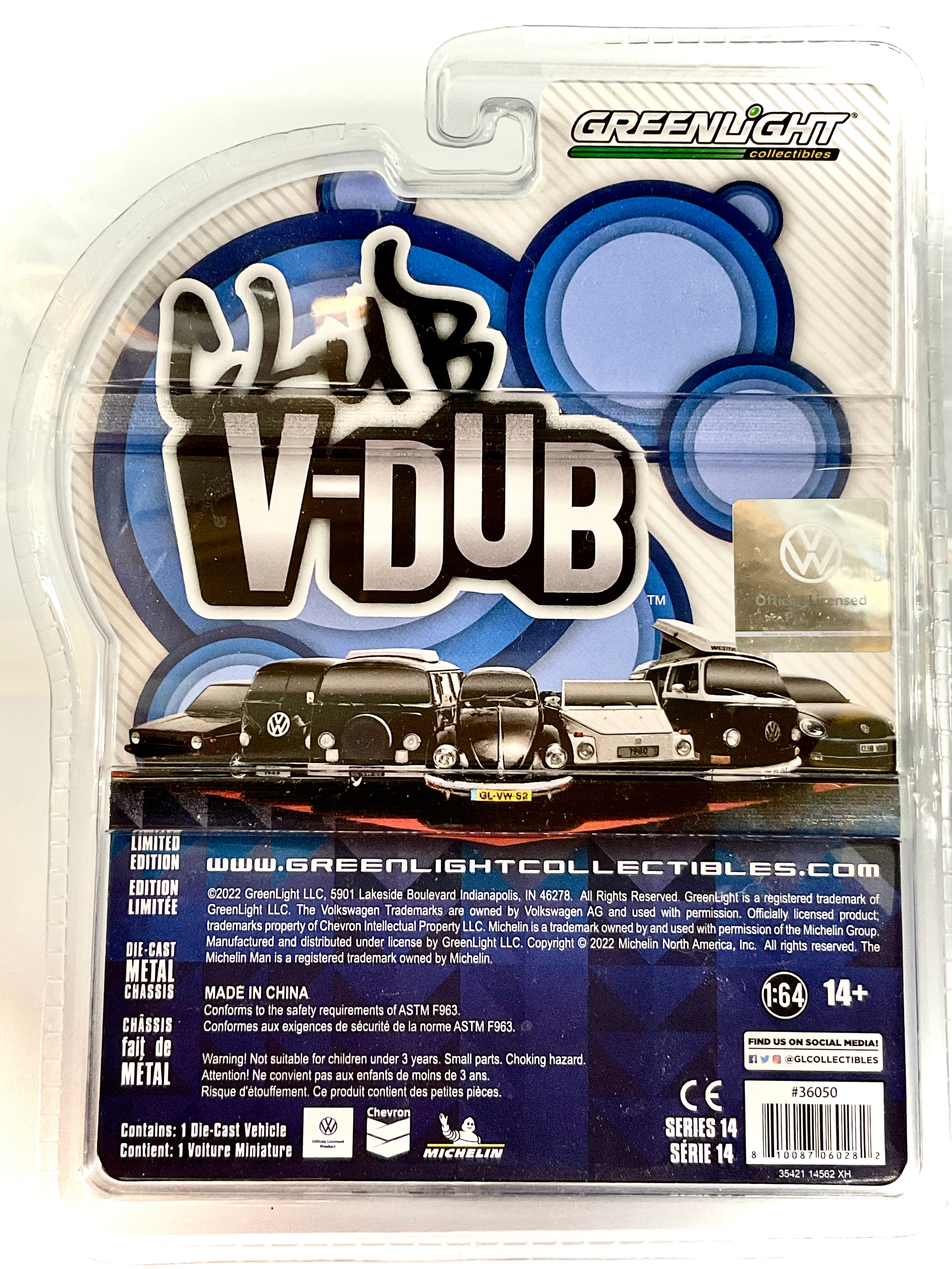 WOLKSWAGEN BEETLE , GREENLIGHT scala 1/64