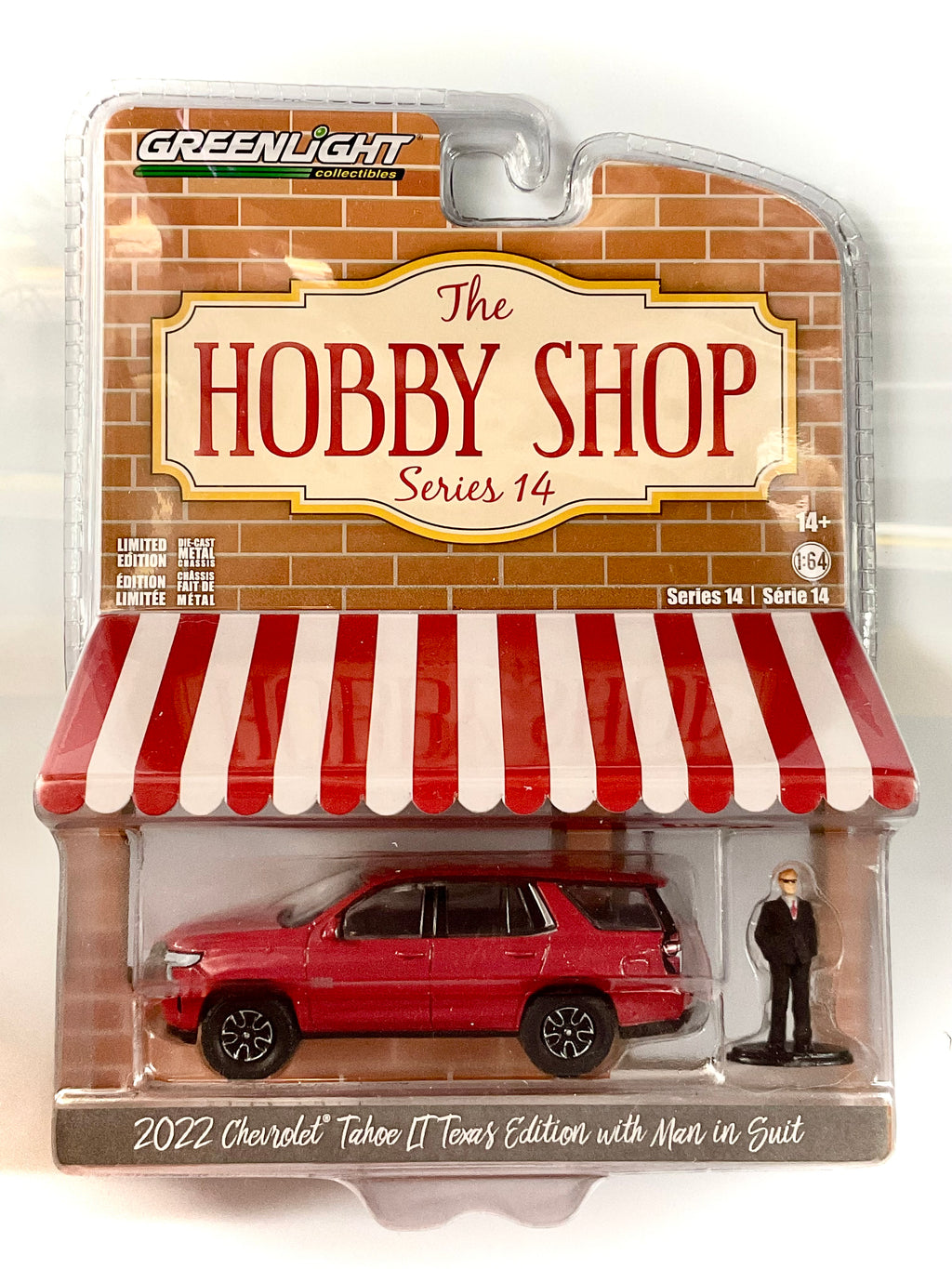 CHEVROLET TAHOE del 2022 , GREENLIGHT scala 1/64