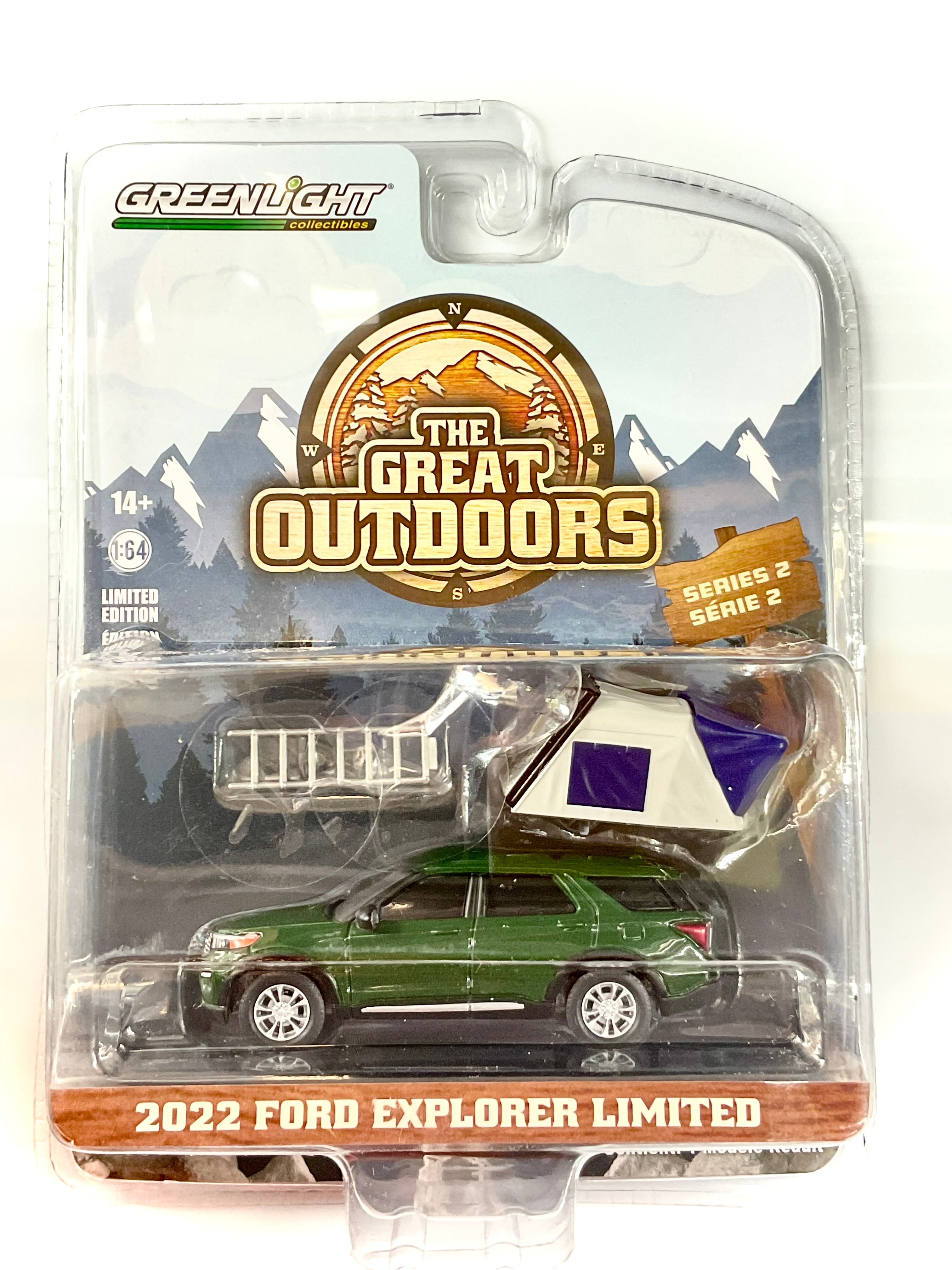 Ford EXPLORER LIMITED del 2022 , GREENLIGHT scala 1/64