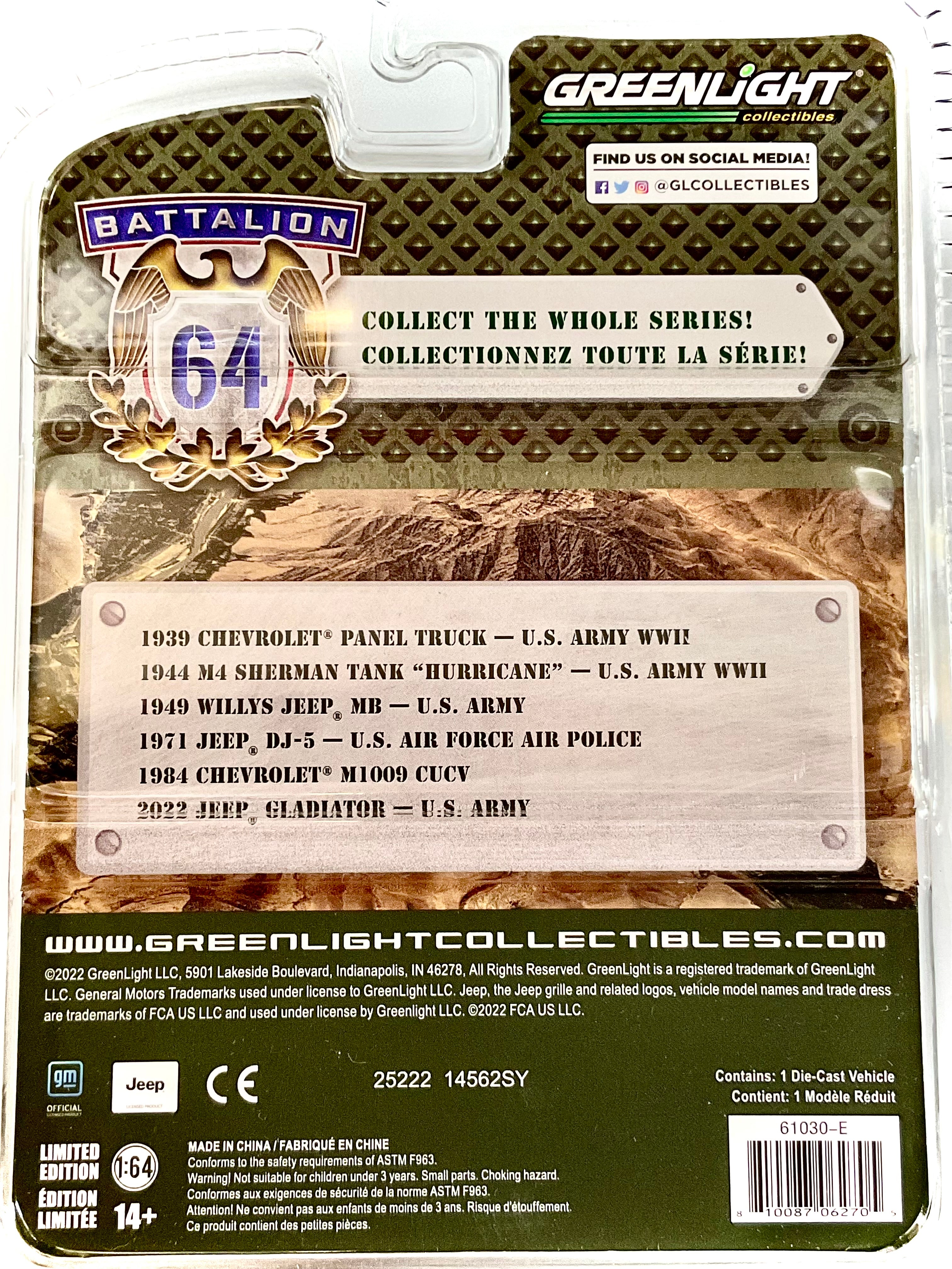 CHEVROLET M 1009 , GREENLIGHT scala 1/64