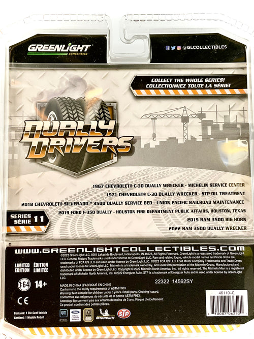 Chevrolet Silverado 3500 Dually Service Bed Union Pacific Railroad 1:64 – Greenlight 46110-C-retro confezione