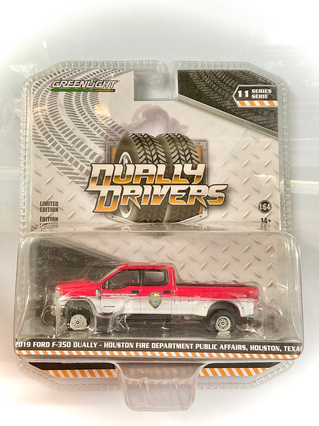 FORD F-350 del 2019 , GREENLIGHT scala 1/64