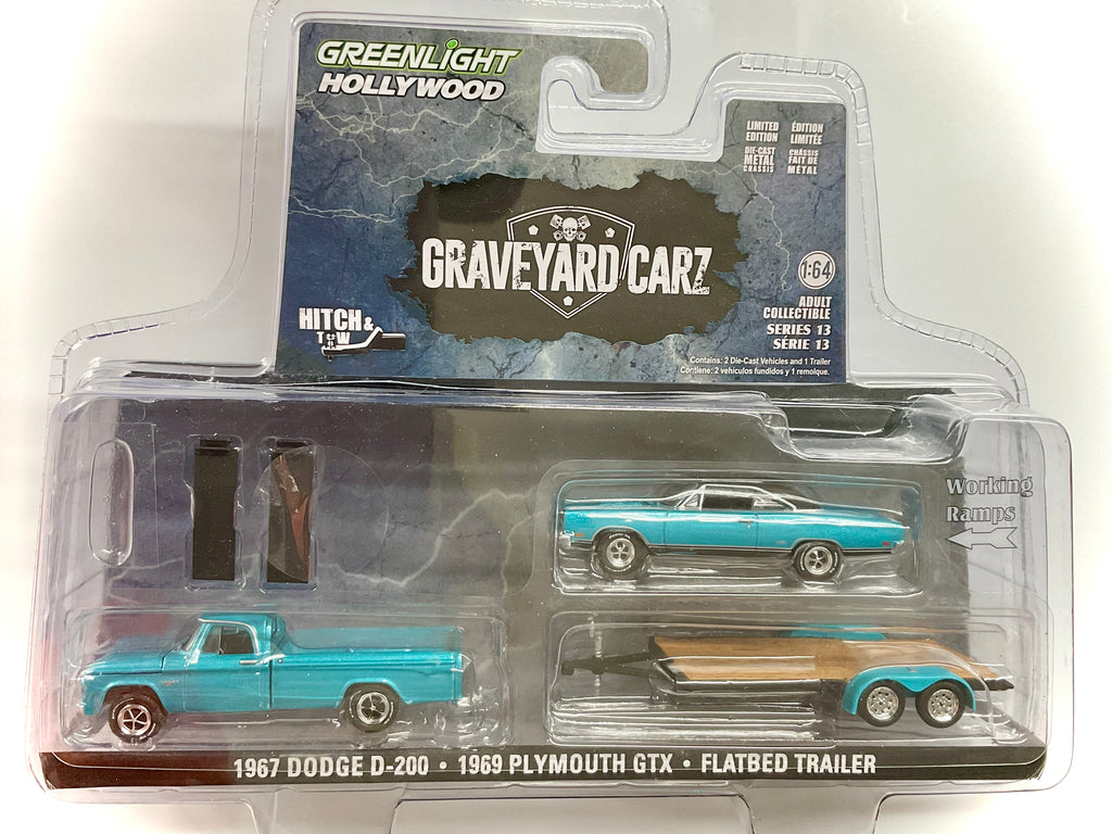 GRAVEYARD CARZ , GREENLIGHT scala 1/64