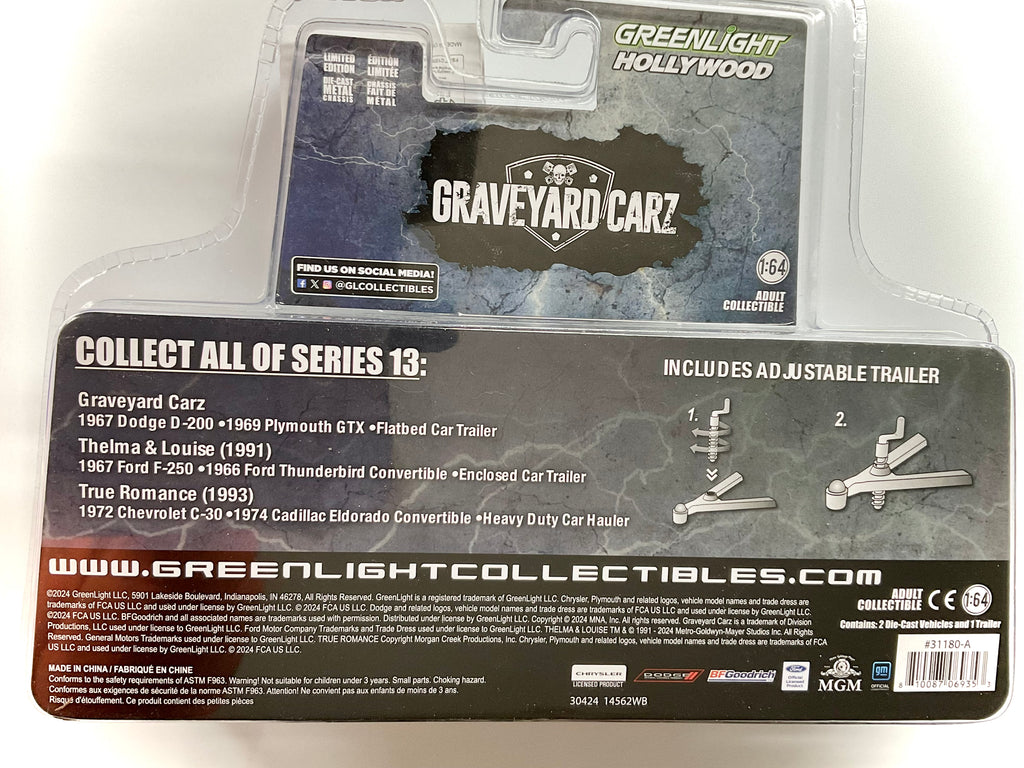 GRAVEYARD CARZ , GREENLIGHT scala 1/64