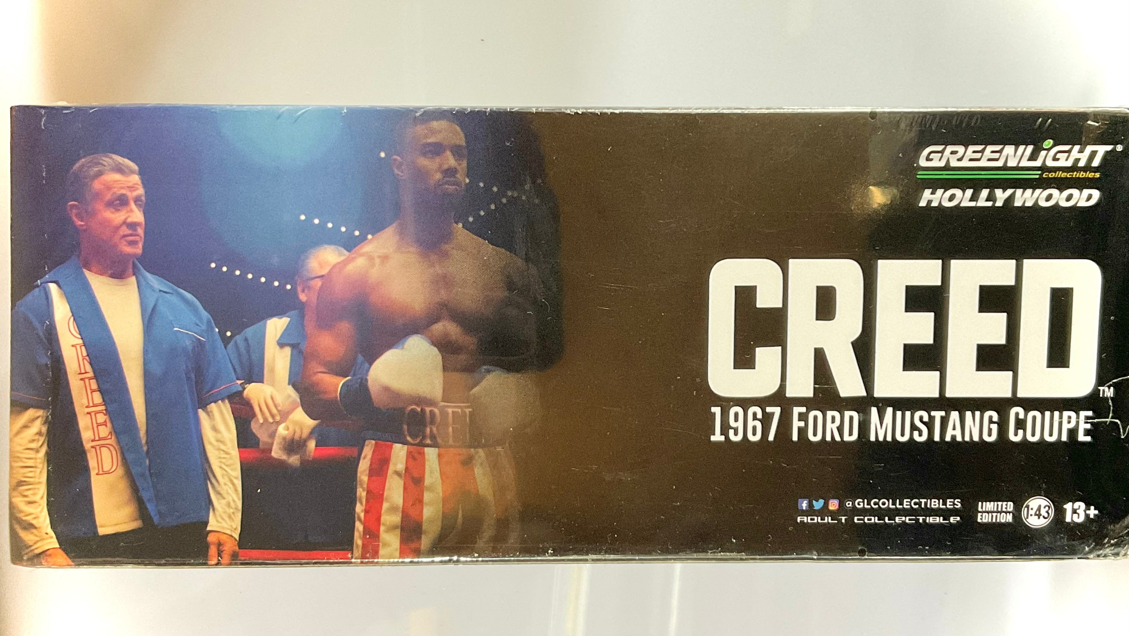 FORD MUSTANG COUPE del 1967 , GREENLIGHT scala 1/43