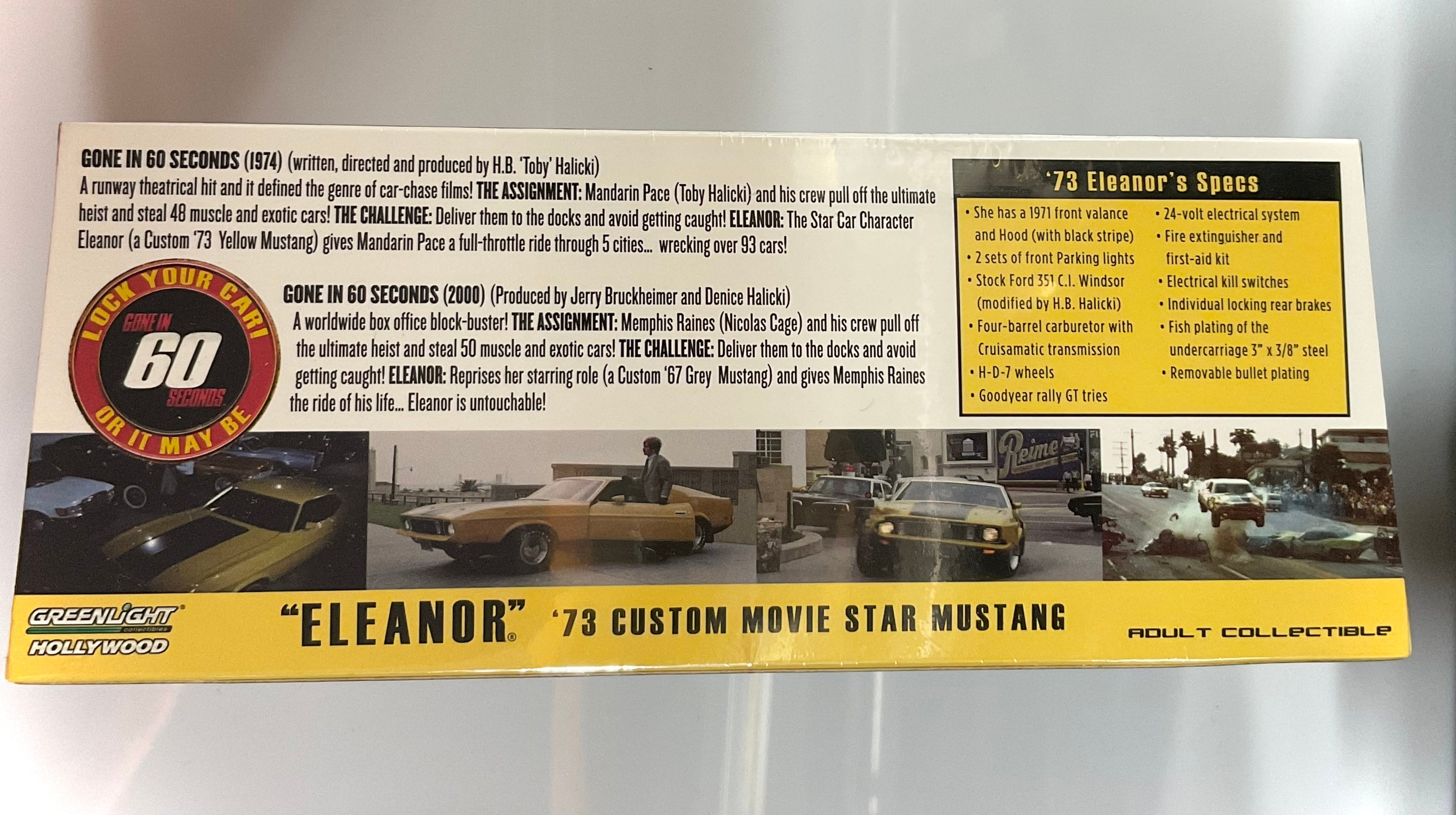 FORD MUSTANG del 1973 , GREENLIGHT scala 1/43