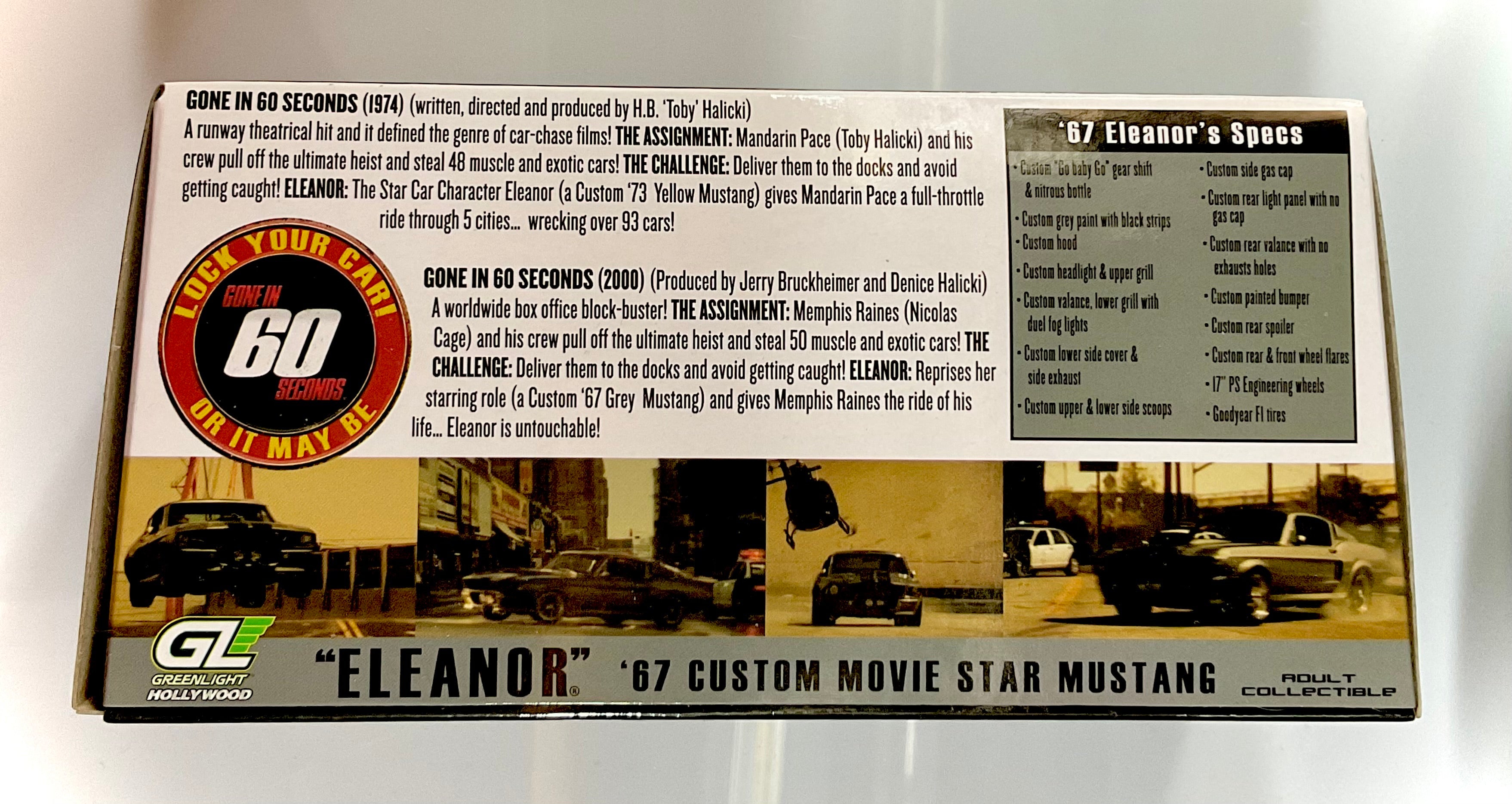 FORD MUSTANG del 1967 , GREENLIGHT scala 1/43