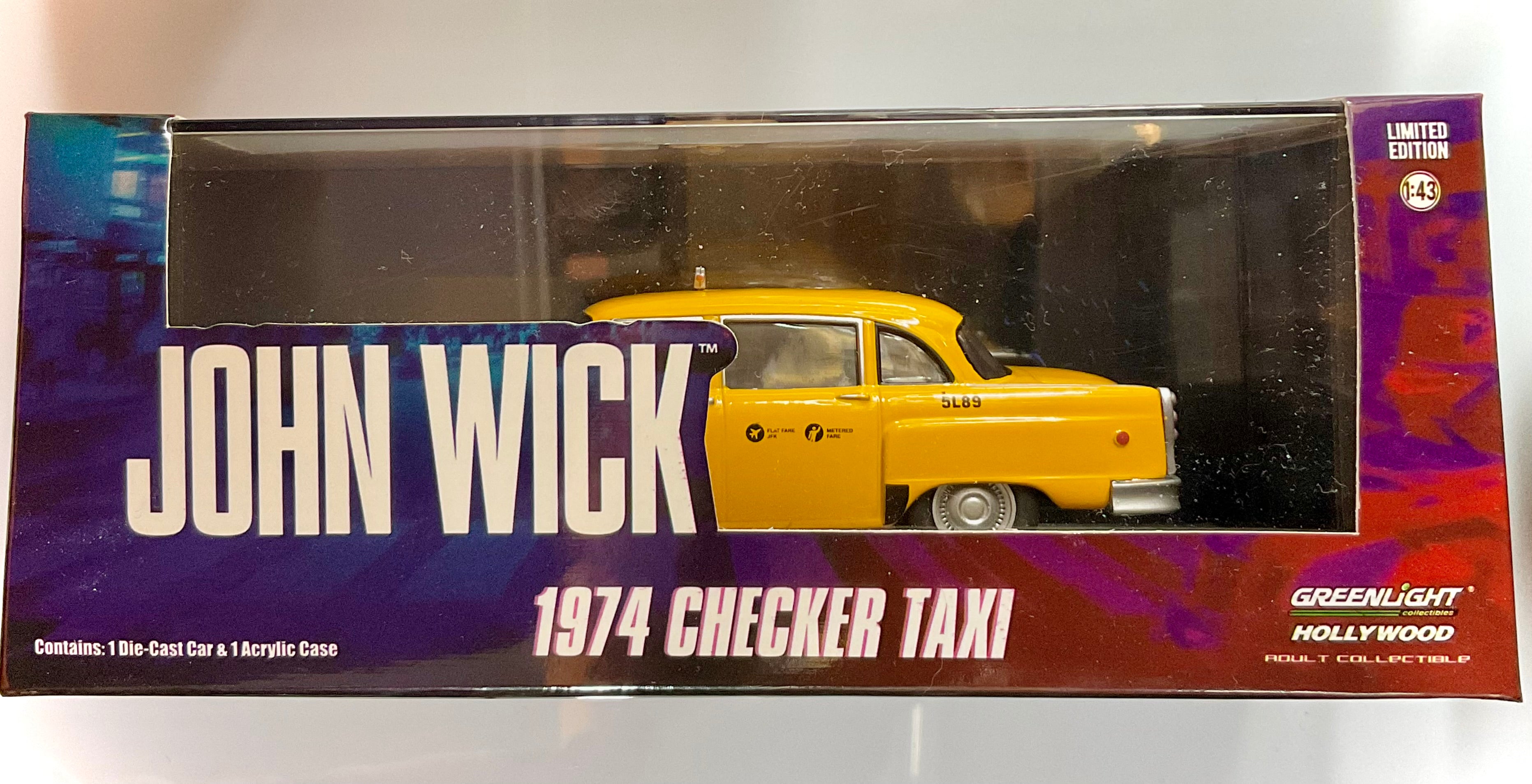 CHEKER TAXI del 1974 ,GREENLIGHT scala 1/43