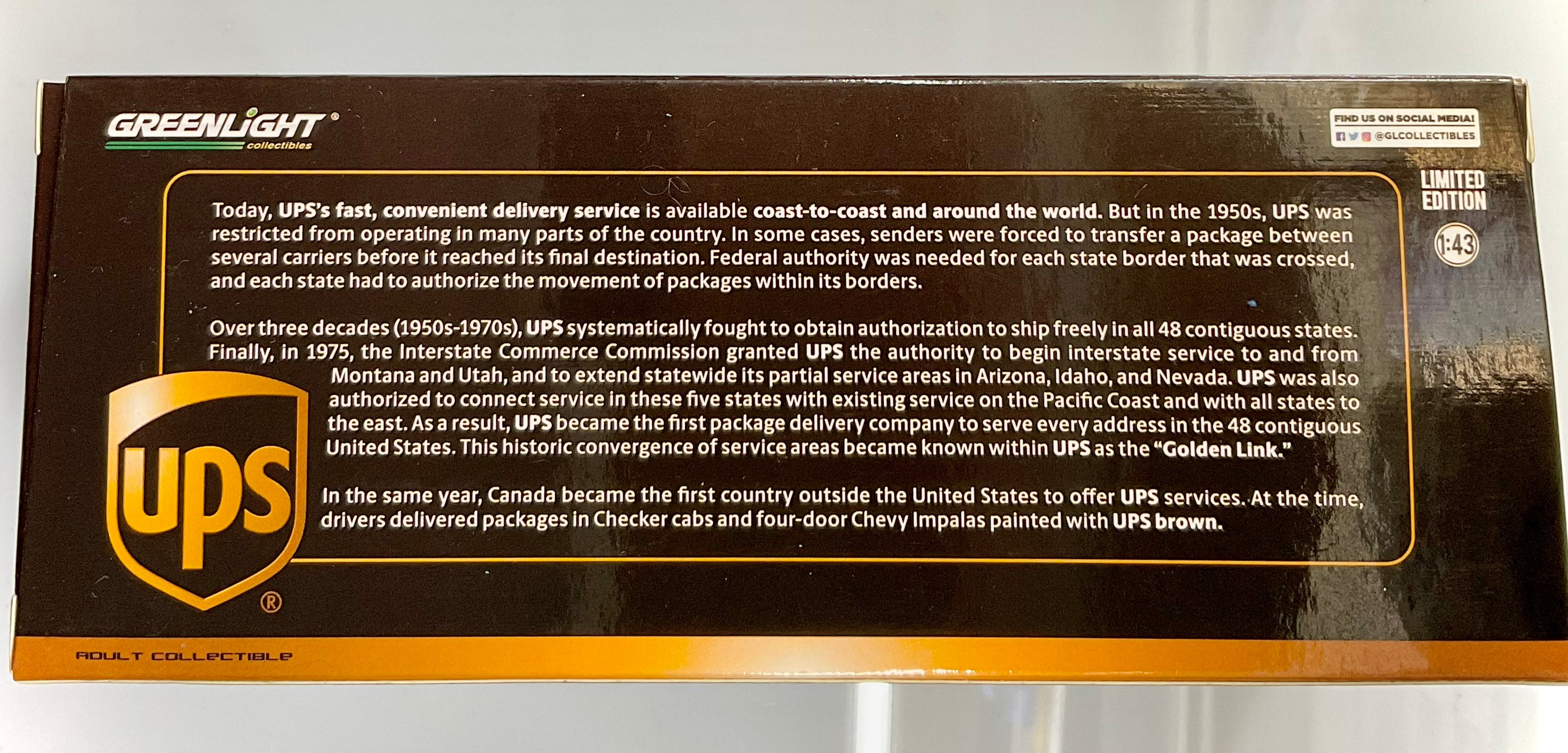 CHECKER TAXICAB del 1975 , GREENLIGHT scala 1/43