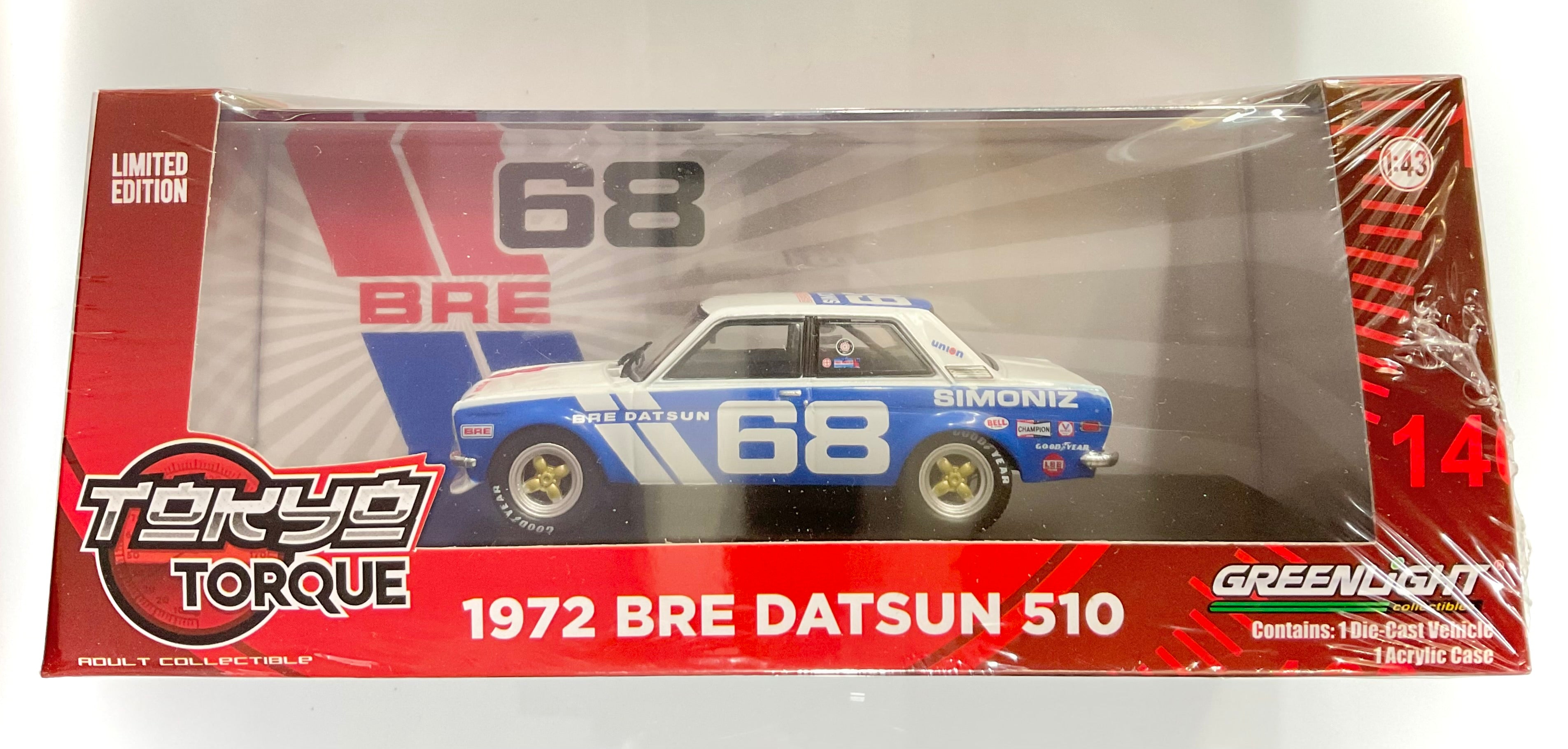 DATSUN 510 del 1972 , GREENLIGHT scala 1/43