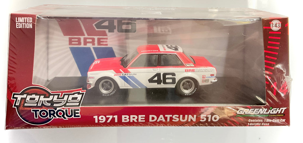 Datsun 510 1971 BRE #46 scala 1:43 – Greenlight 86335