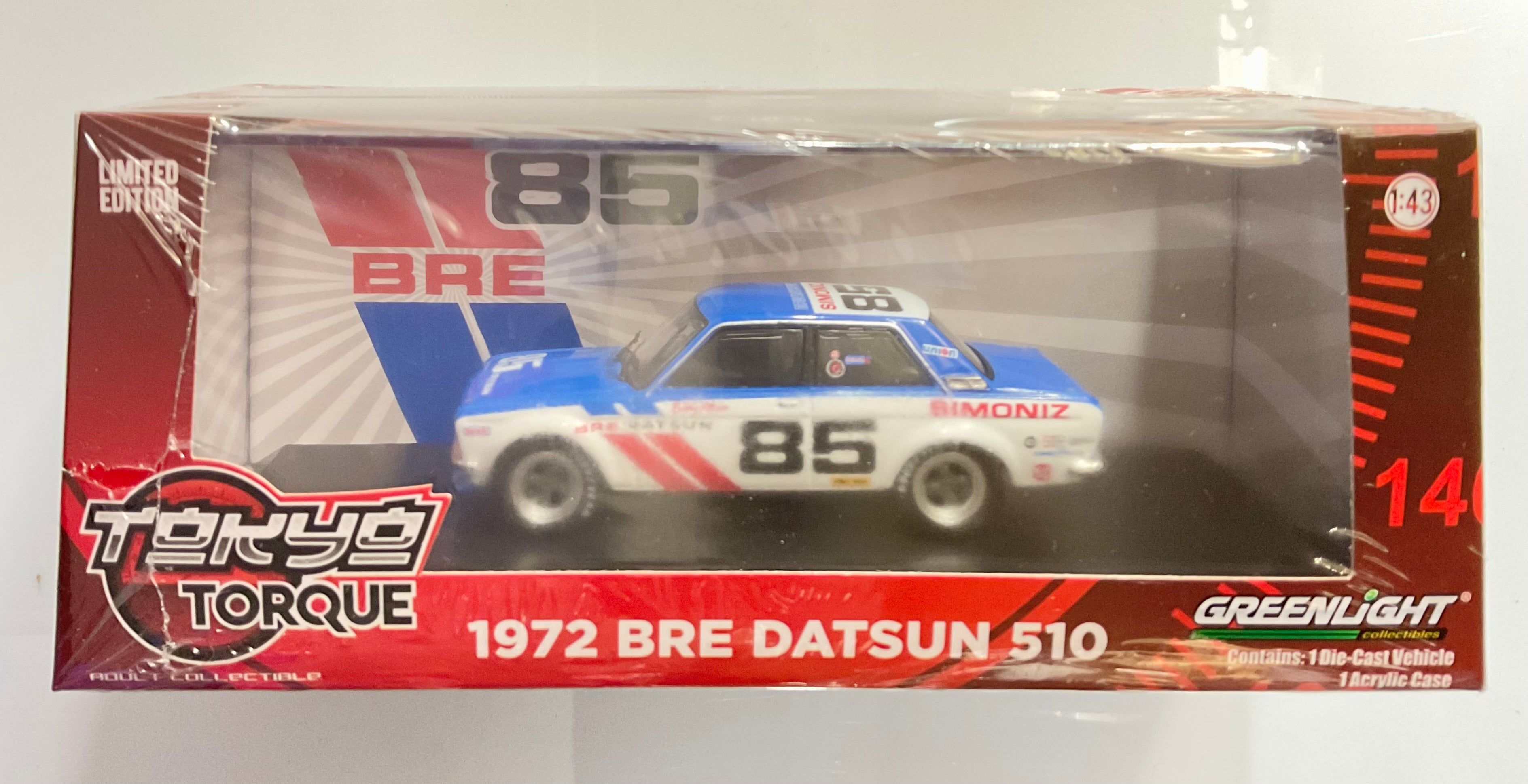 DATSUN 510 del 1972 , GREENLIGHT scala 1/43