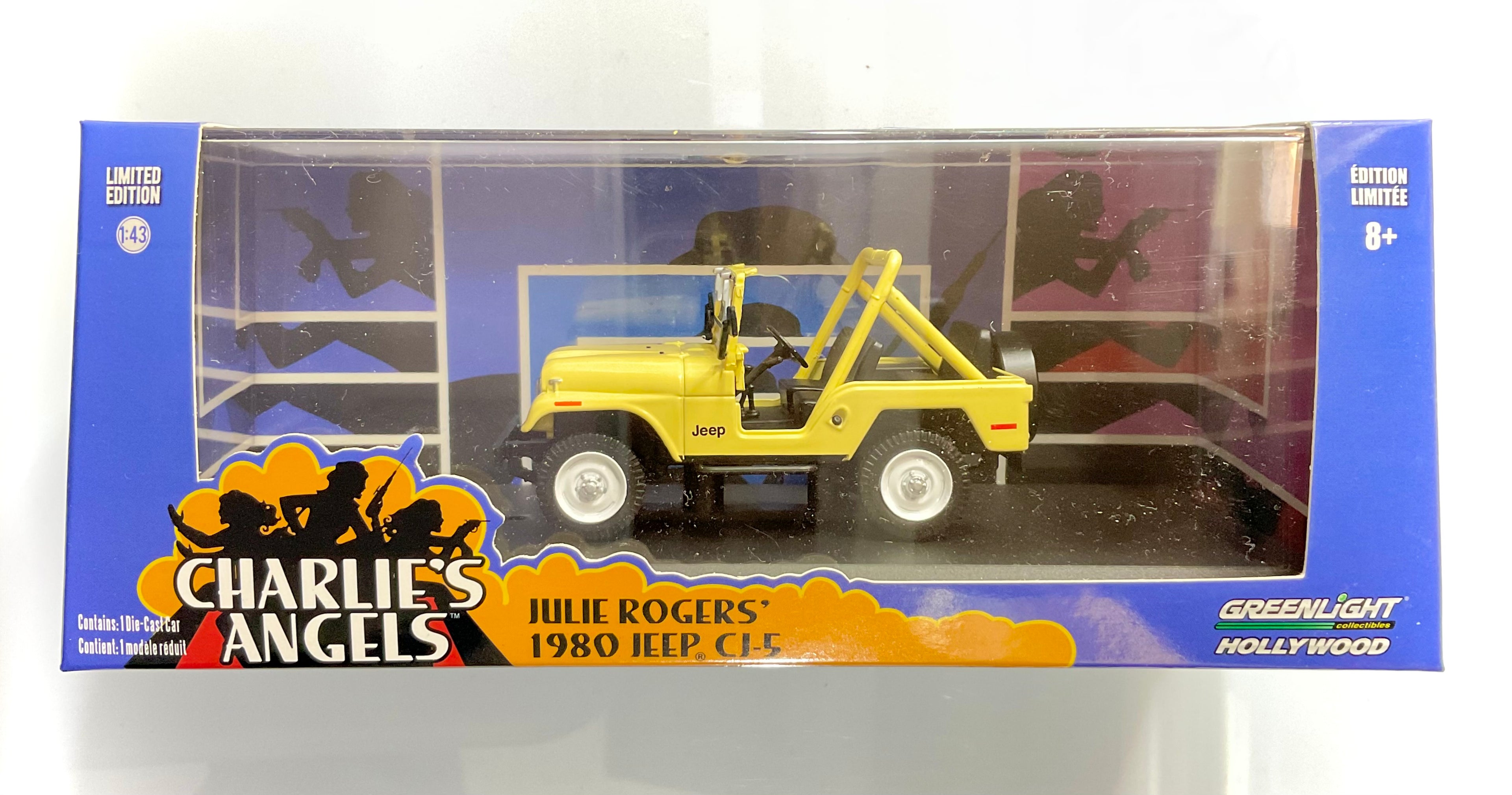JEEP CJ-7 JULIE ROGERS’ del 1980 , GREENLIGHT scala 1/43