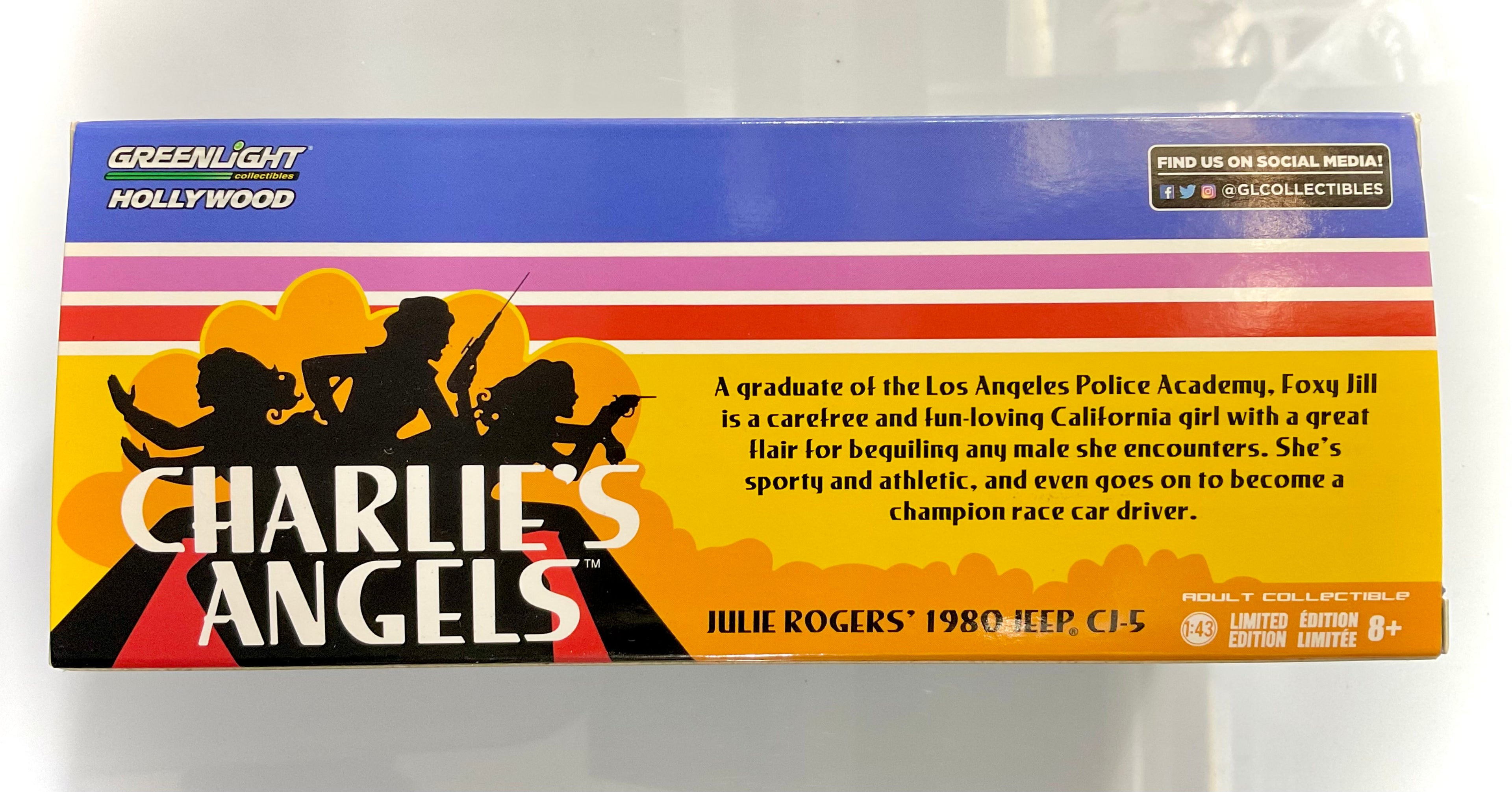 JEEP CJ-7 JULIE ROGERS’ del 1980 , GREENLIGHT scala 1/43