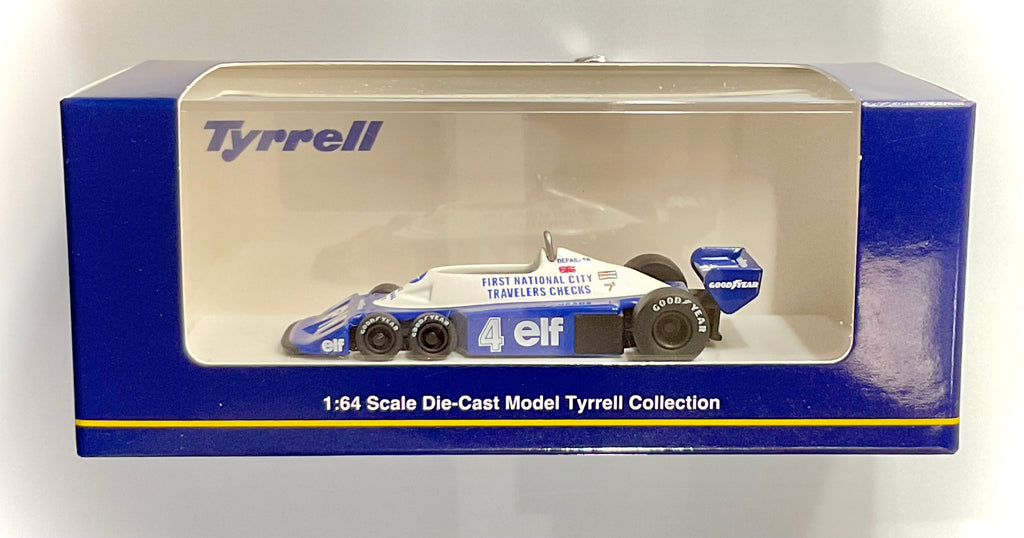 Tyrrell P34/2 #4 Patrick Depailler 1977 scala 1:64 – Kyosho K07038B6