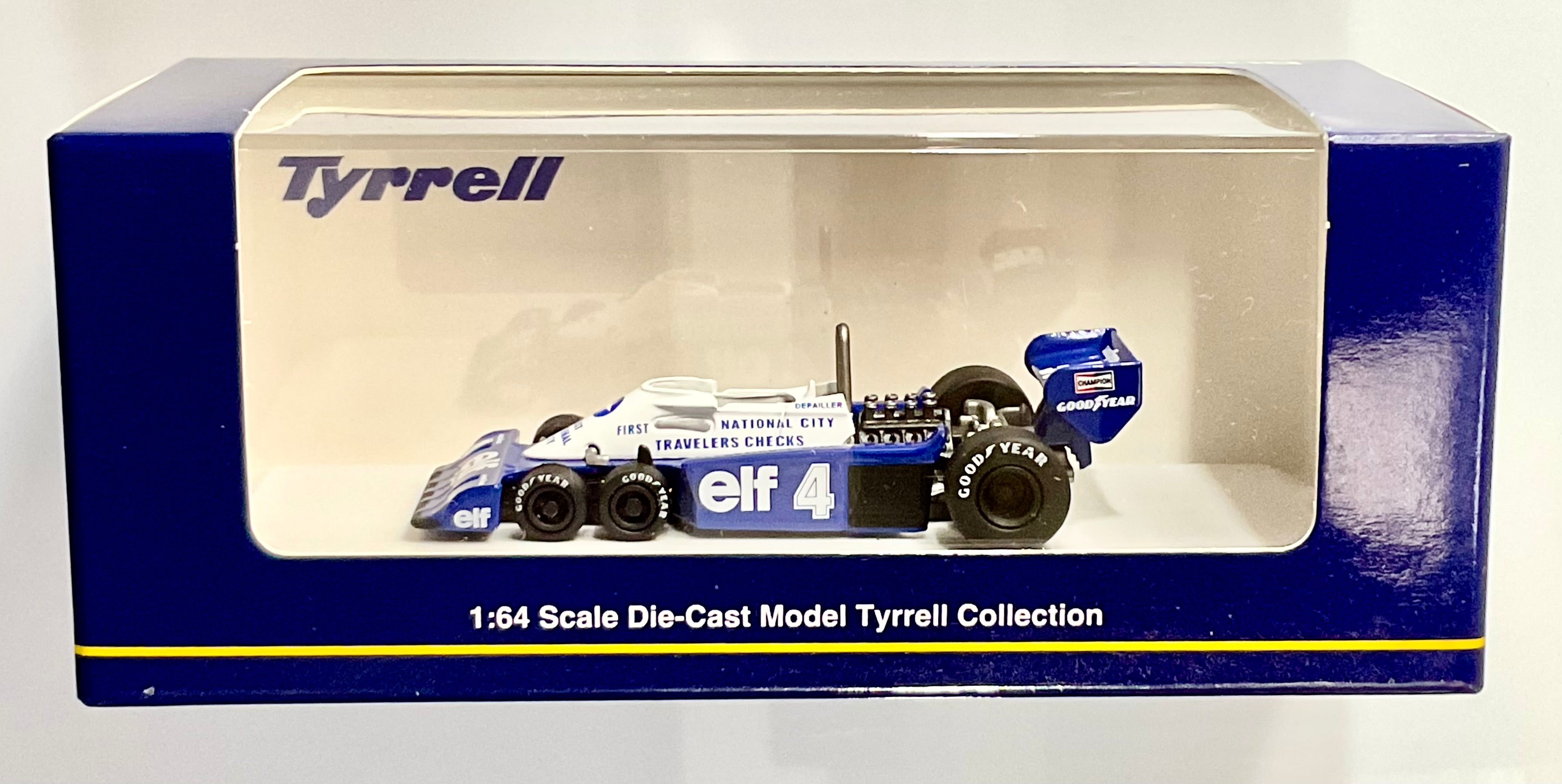 TYRREL P34 n4 del 1977 , KYOSHO scala 1/64