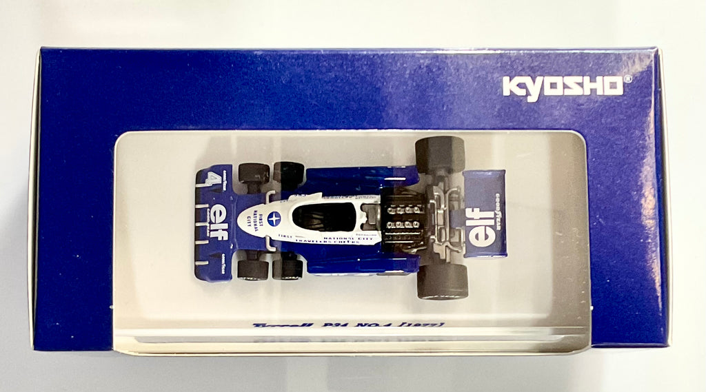 Tyrrell P34 #4 1977 scala 1:64 – Kyosho K07038B4-vista da sopra