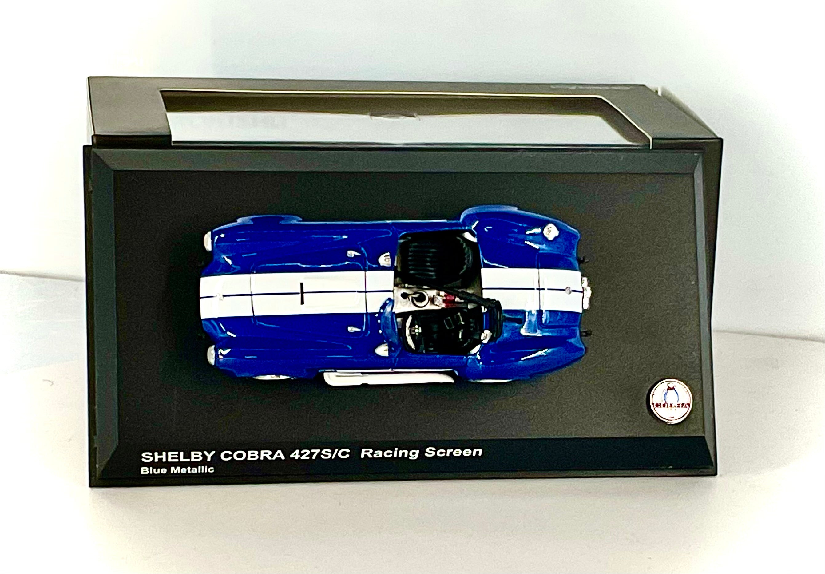Shelby Cobra 427 S/C scala 1:43 – Kyosho 03019MBL-vista da sopra