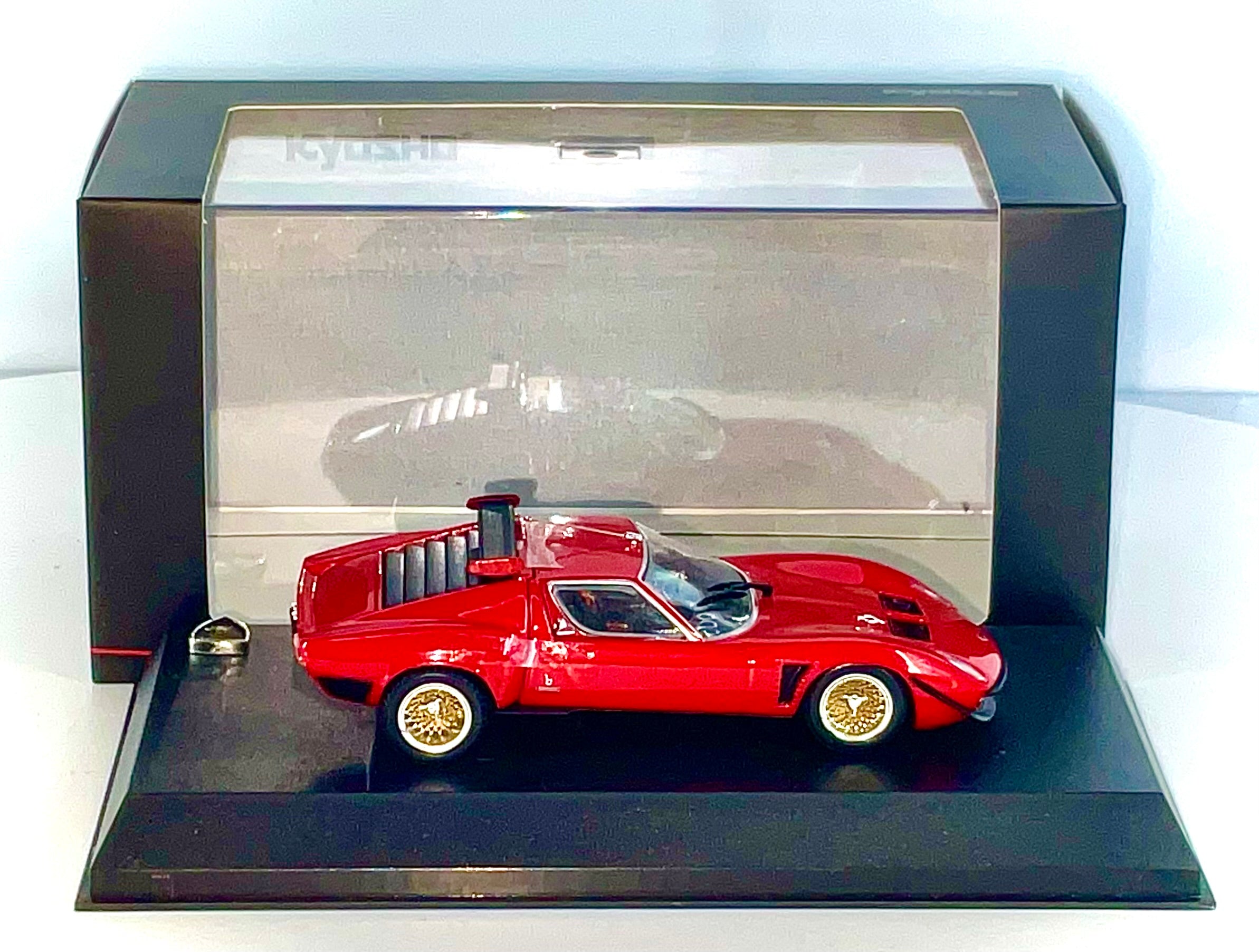 Lamborghini Miura SVR scala 1:43 – Kyosho KS032093R-vista laterale destra