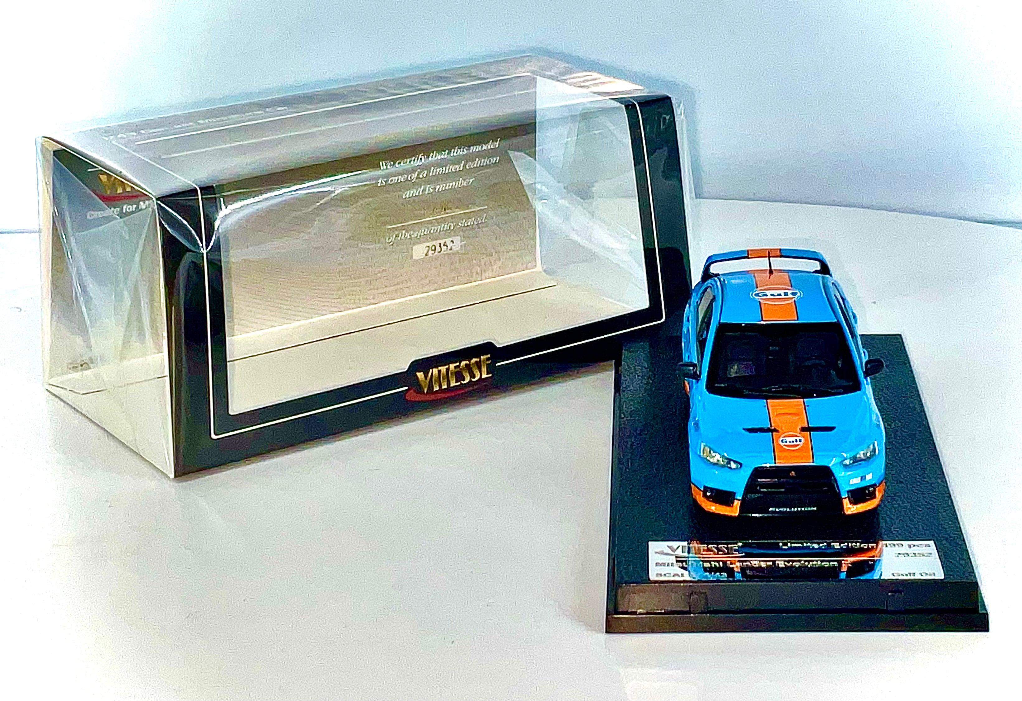 MITSUBISCI LANCER EVOLUTION X , VITESSE  scala 1/43