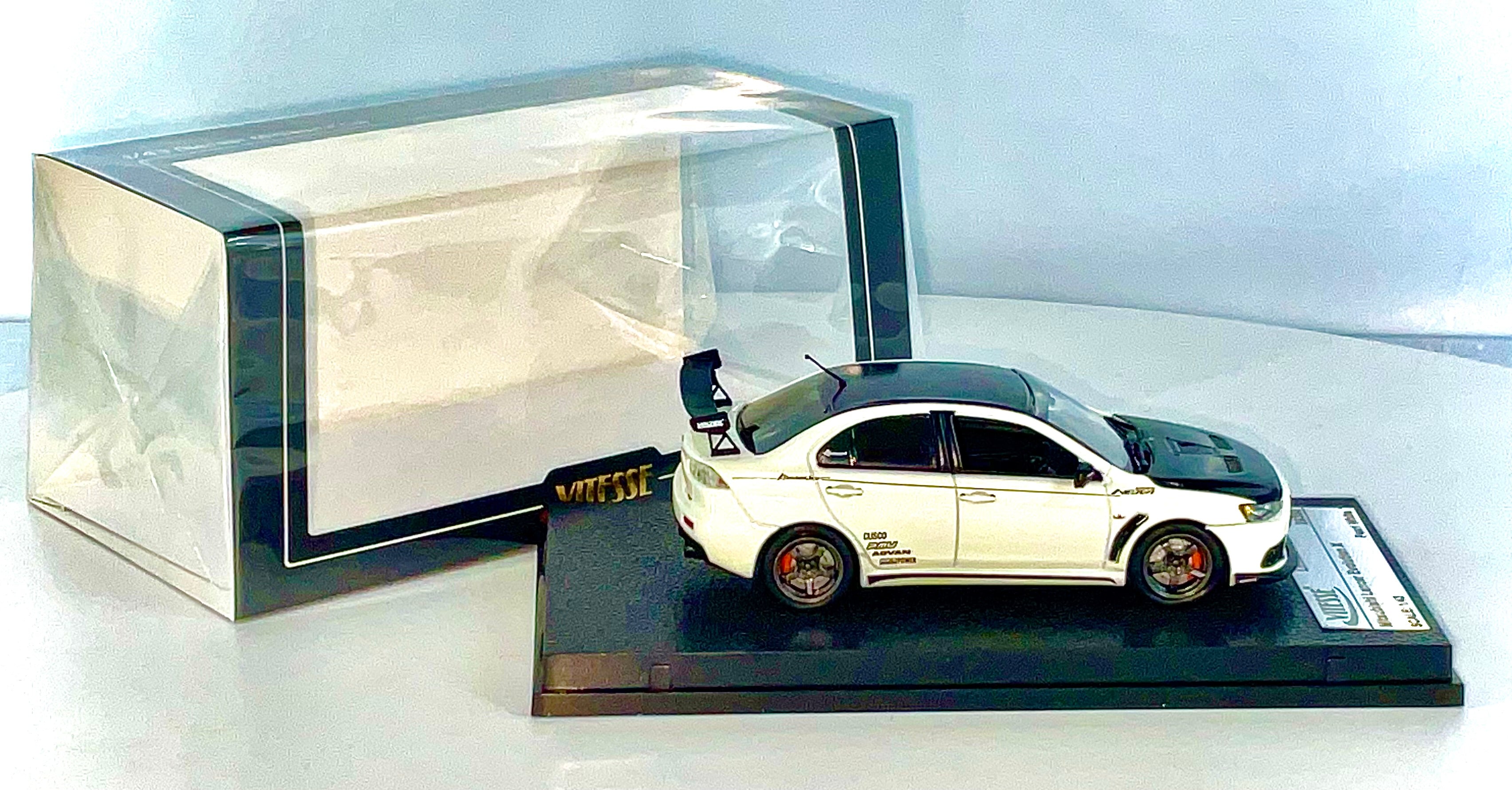 MITSUBISCHI LANCER EVOLCION X , VITESSE scala 1/43