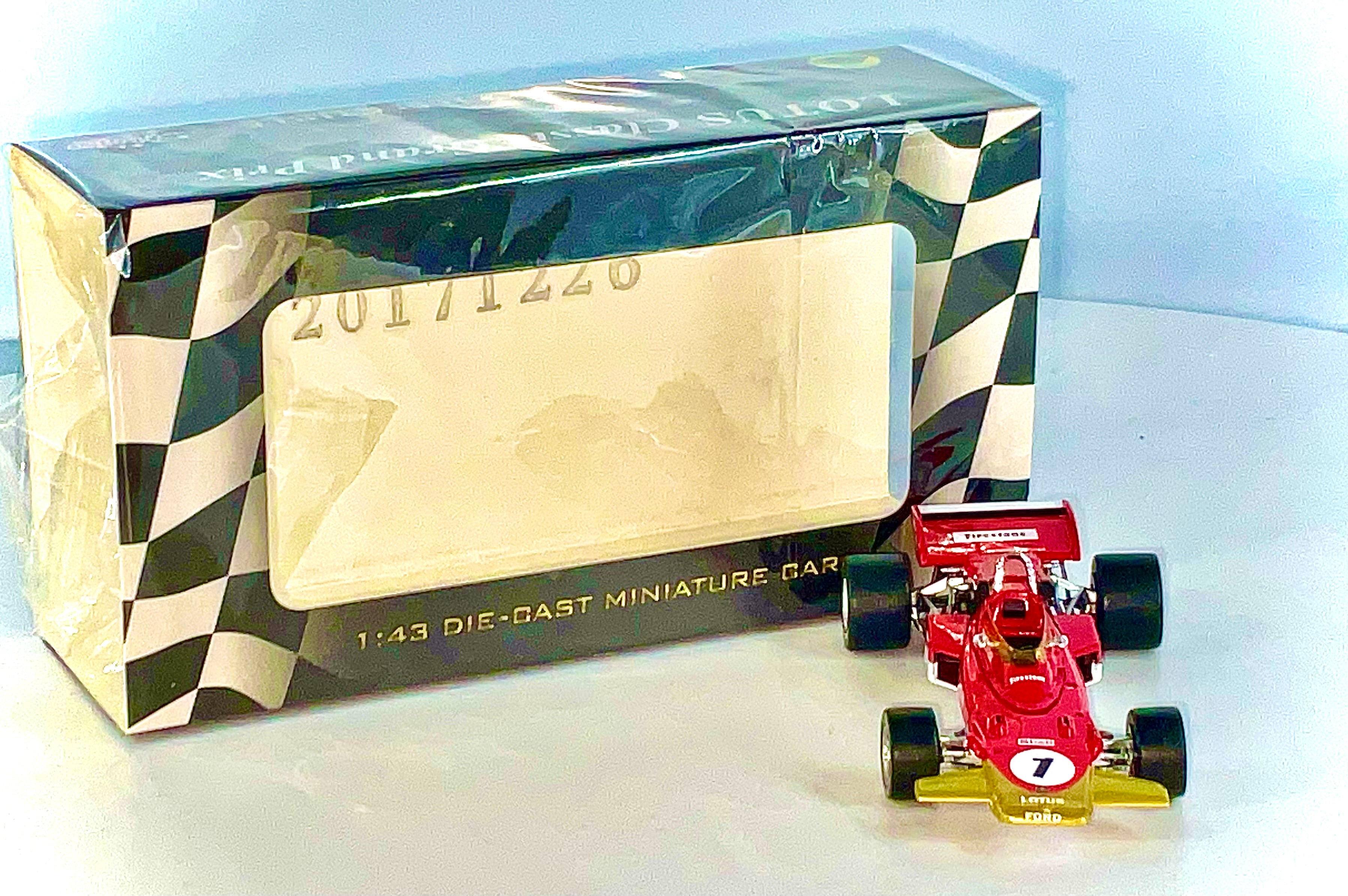 LOTUS 72 D  n*1 , VITESSE  scala  1/43