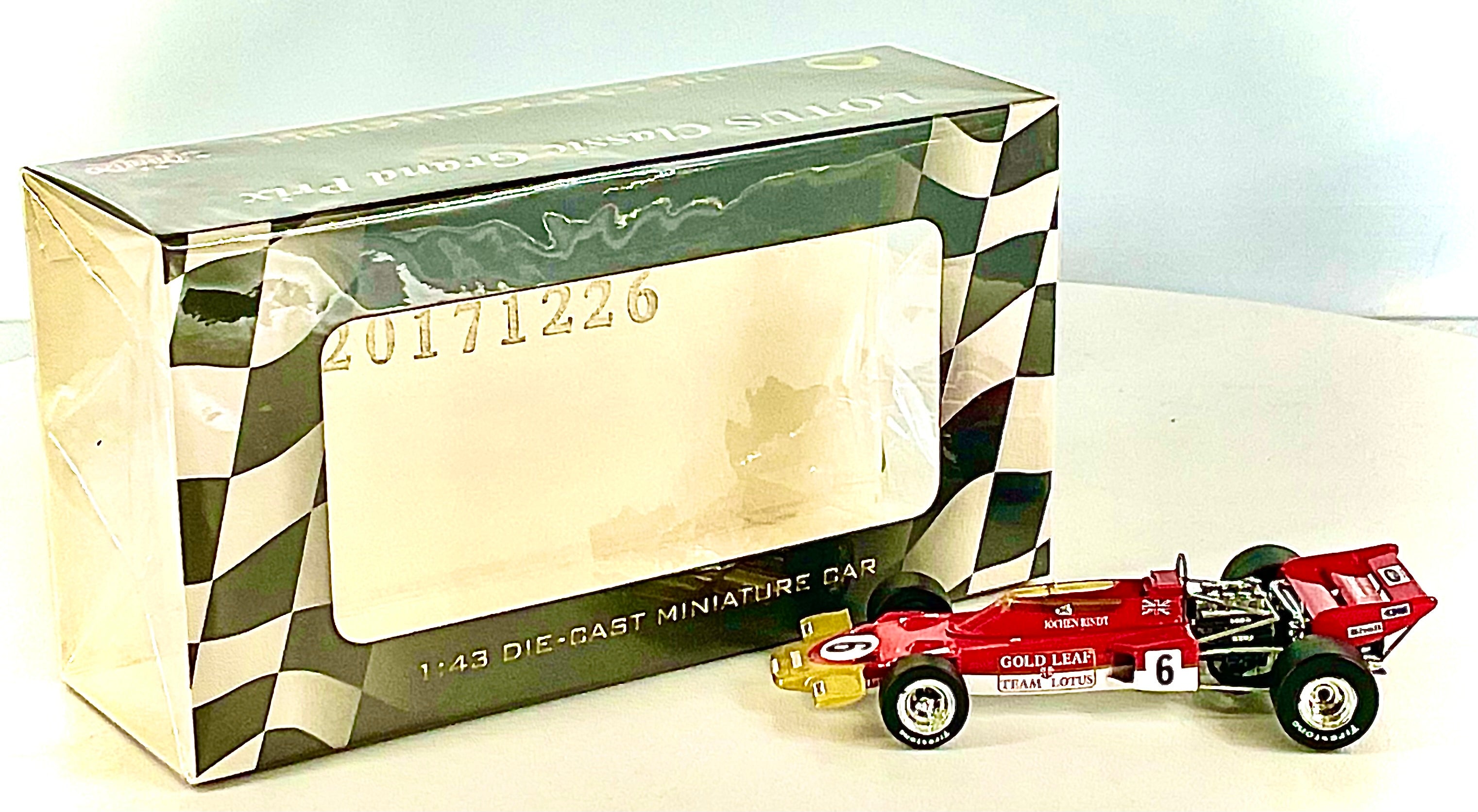 LOTUS 72 C  n*6 , VITESSE  scala 1/43