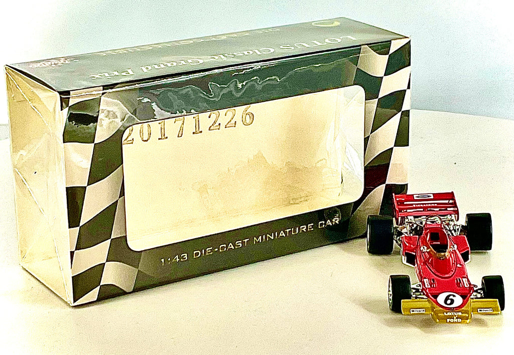 Lotus 72C #6 Jochen Rindt Winner GP Francia 1970 scala 1:43 – Vitesse 27853- vista frontale