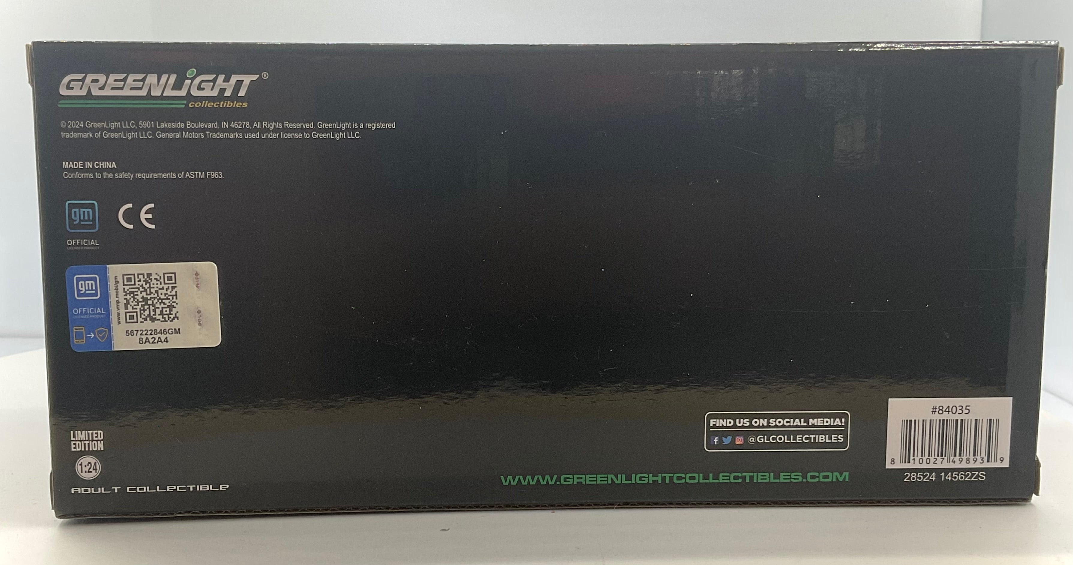 CADILLAC FEETWOOD SERIES 60 del 1955 , GREENLIGHT scala 1/24