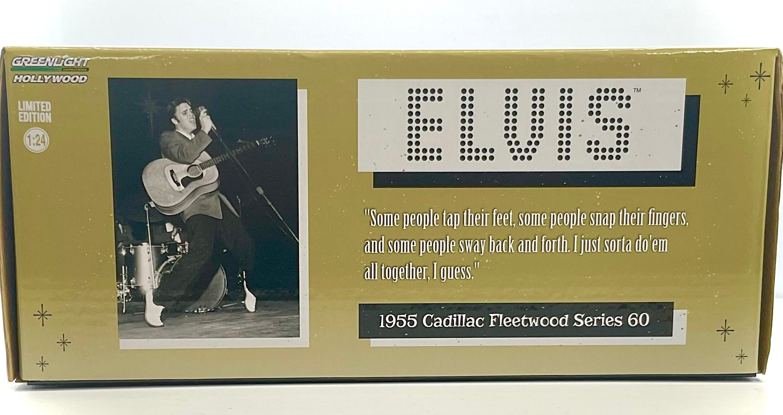 CADILLAC FEETWOOD SERIES 60 del 1955 , GREENLIGHT scala 1/24