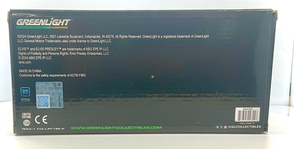 CADILLAC FEETWOOD SERIES 60 del 1955 , GREENLIGHT scala 1/24