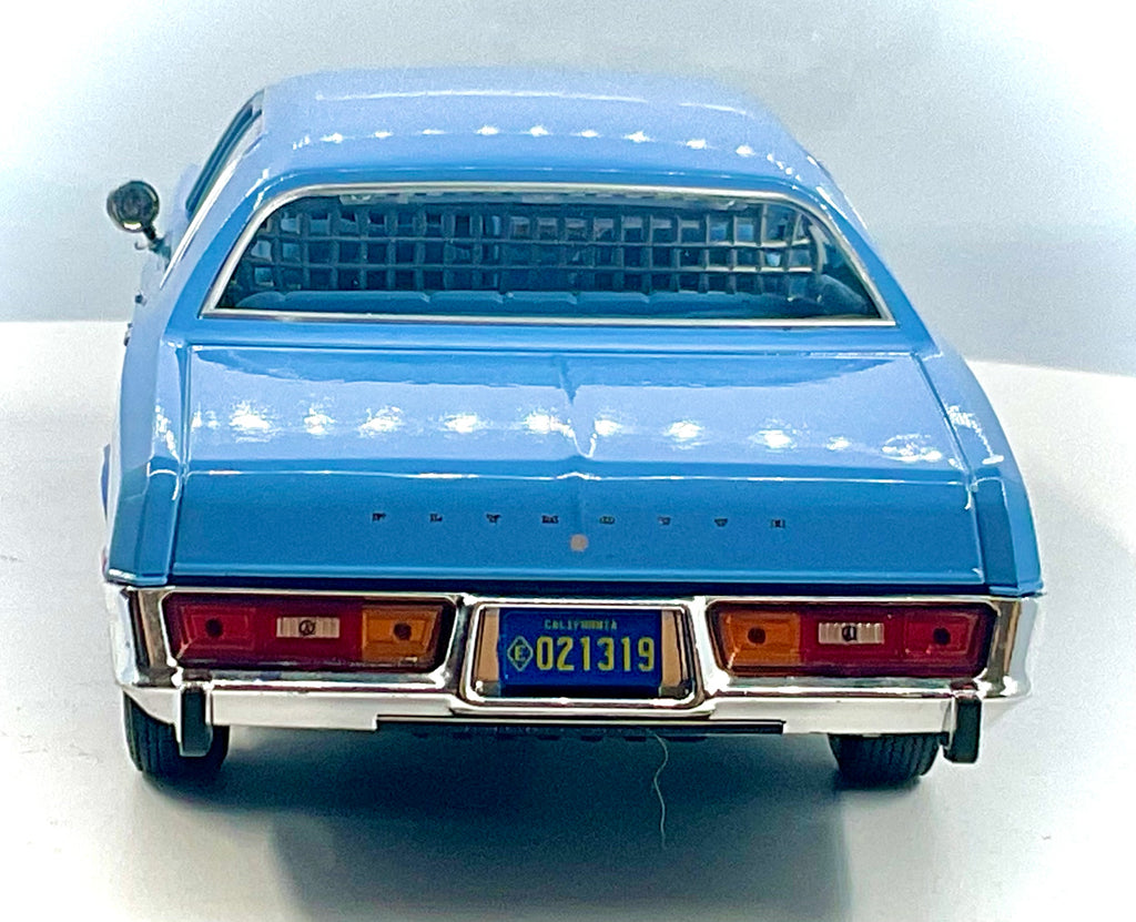 Plymouth Fury 1977 Christine scala 1:24 – Greenlight 84142-vista posteriore
