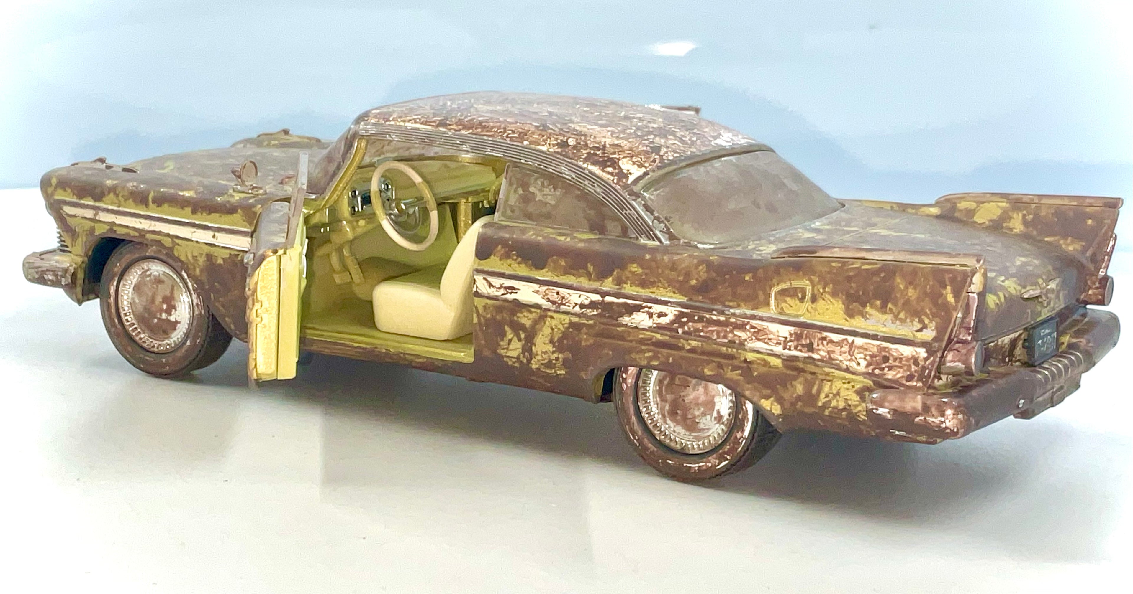 PLYMOUTH BELVEDERE del 1957 , GREENLIGHT scala 1/24