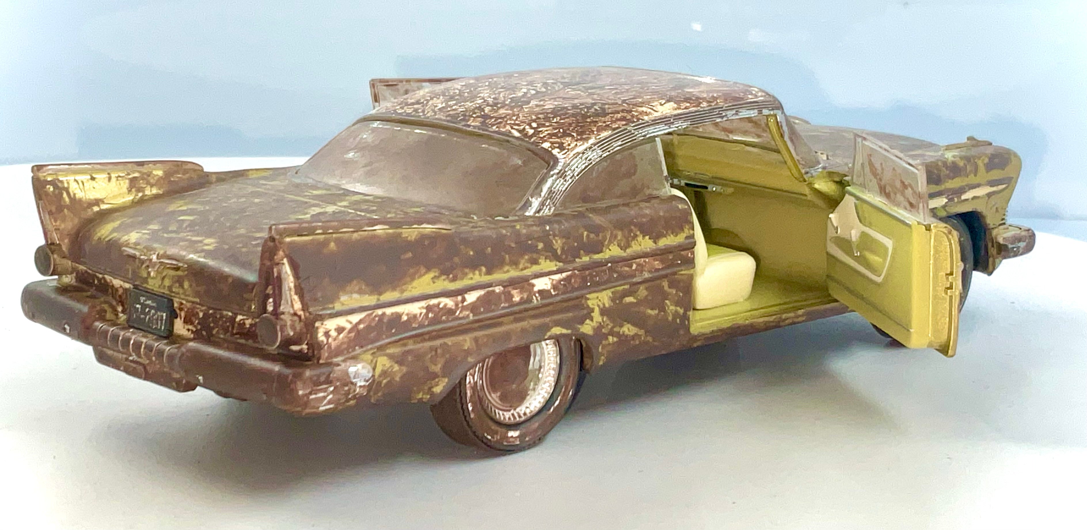 Plymouth Belvedere 1957 scala 1:24 – Greenlight 18261-vista laterale con interni