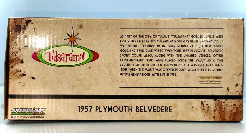 Plymouth Belvedere 1957 scala 1:24 – Greenlight 18261