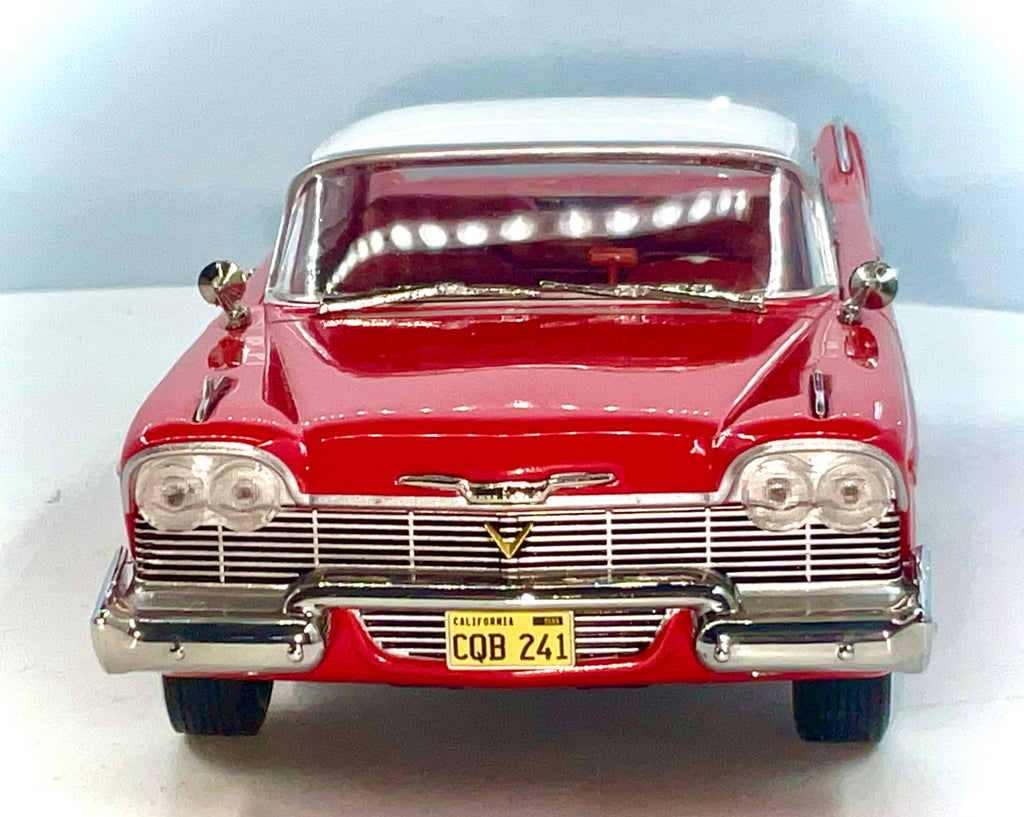 Plymouth Fury 1958 Christine scala 1:24 – Greenlight 84071-vista frontale