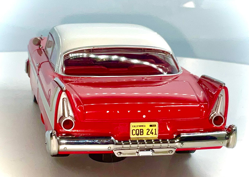 Plymouth Fury 1958 Christine scala 1:24 – Greenlight 84071-vista posteriore