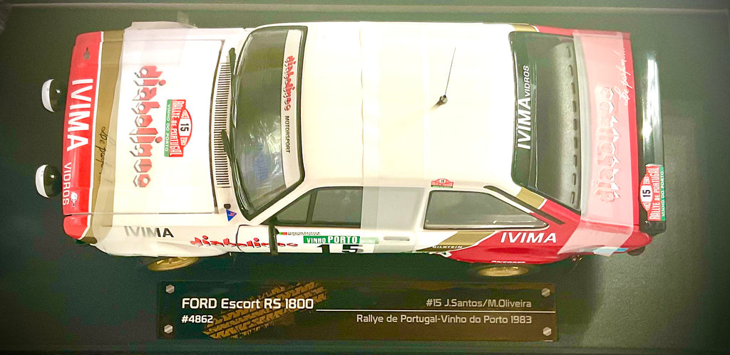 Ford Escort RS 1800 Rally de Portugal 1983 #15 Santos/Oliveira scala 1:18 – Sun Star 4862