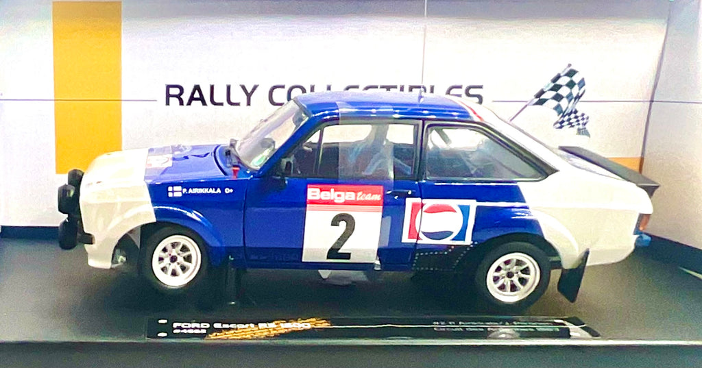 Ford Escort RS 1800 Circuit des Ardennes 1983 #2 Arikkala/Piironen scala 1:18 – Sun Star 4662 - vista laterale