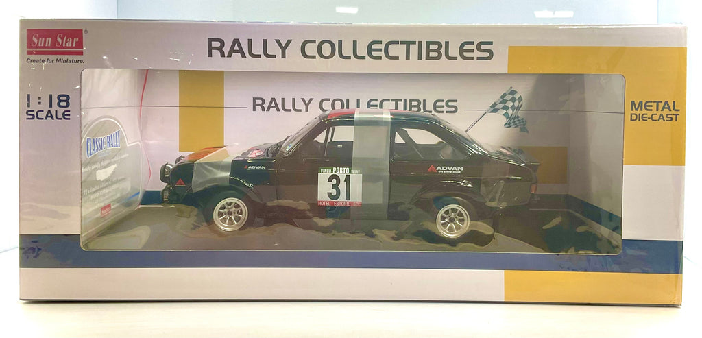 Ford Escort RS 1800 Rally de Portugal 1981 #31 Shinozuka/Harris scala 1:18 – Sun Star 4863R