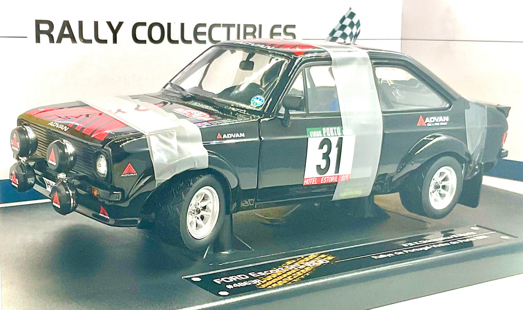 Ford Escort RS 1800 Rally de Portugal 1981 #31 Shinozuka/Harris scala 1:18 – Sun Star 4863R -  vista 3/4 anteriore