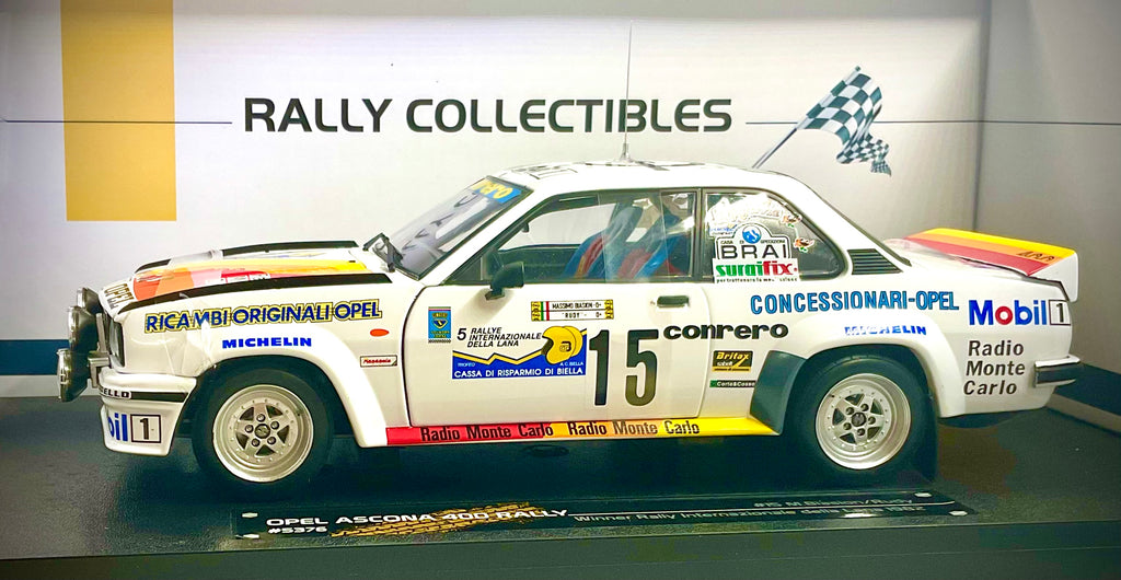 OPEL ASCONA 400 RALLY , SUN STAR scala 1/18