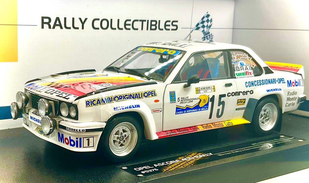 OPEL ASCONA 400 RALLY , SUN STAR scala 1/18