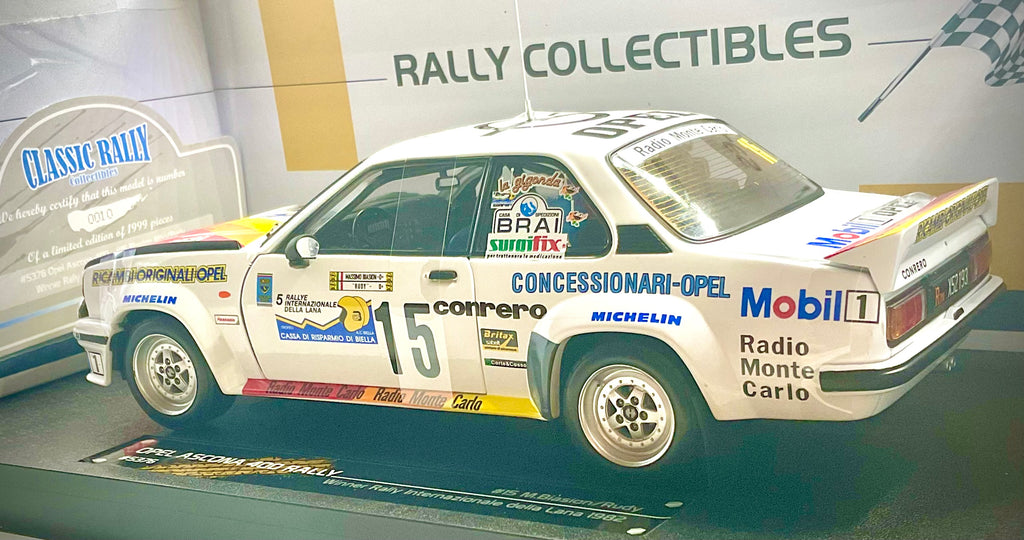 OPEL ASCONA 400 RALLY , SUN STAR scala 1/18
