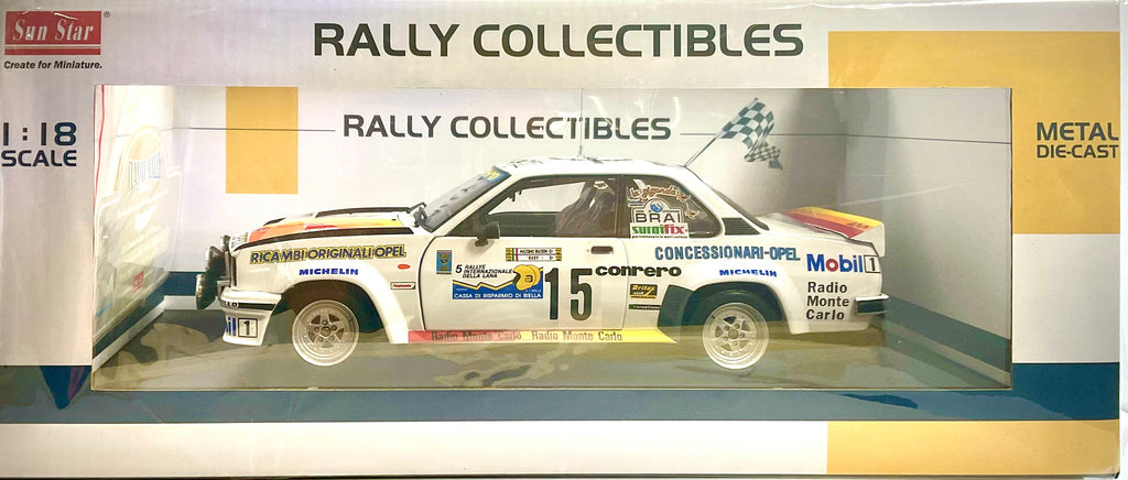 OPEL ASCONA 400 RALLY , SUN STAR scala 1/18