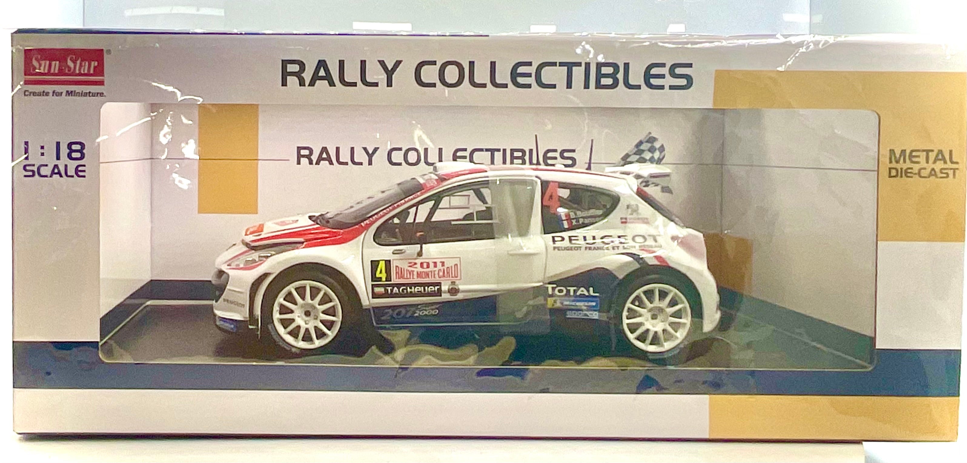 PEUGEOT 207 S2000 , SUN STAR scala 1/18