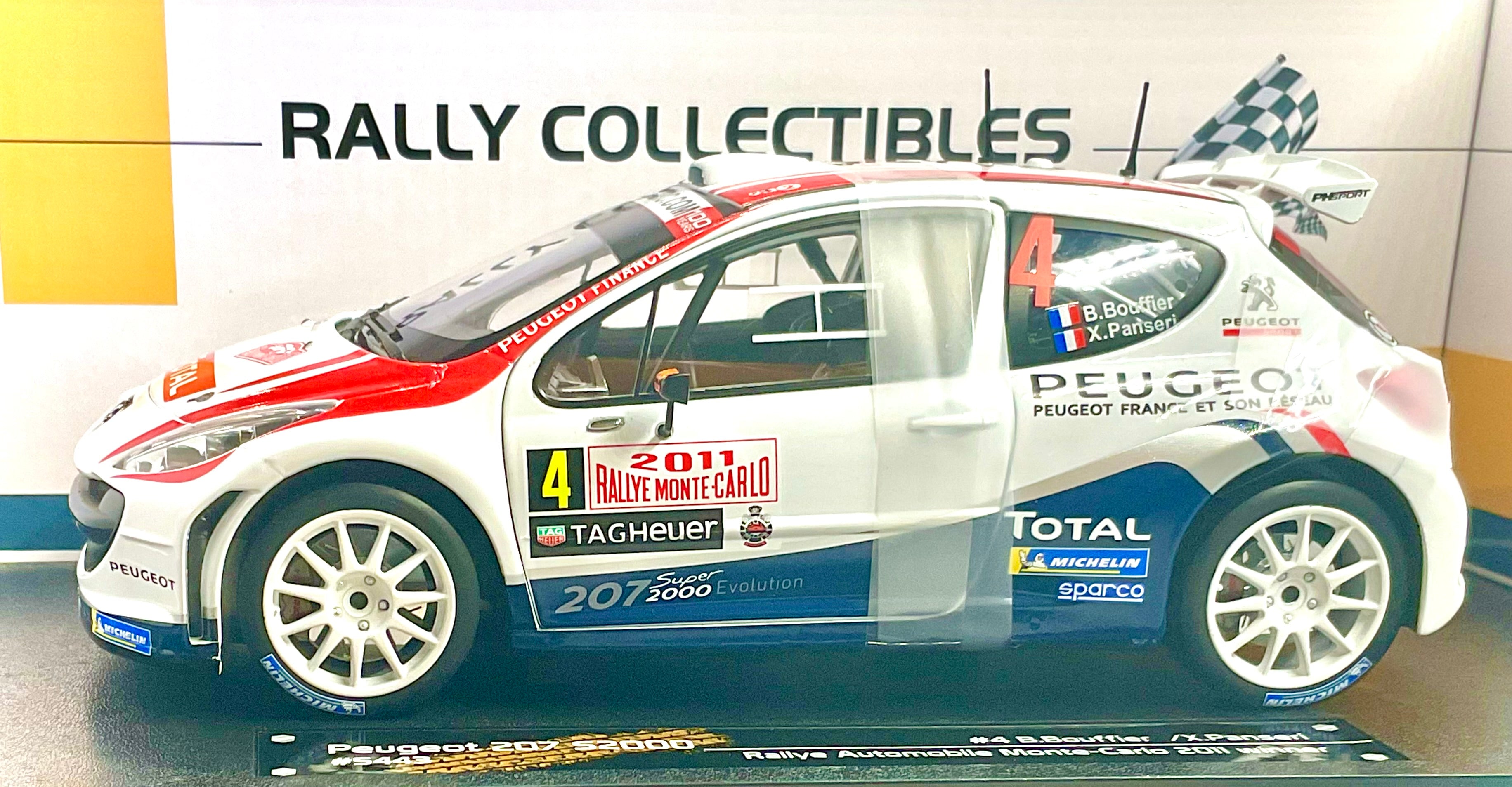 PEUGEOT 207 S2000 , SUN STAR scala 1/18