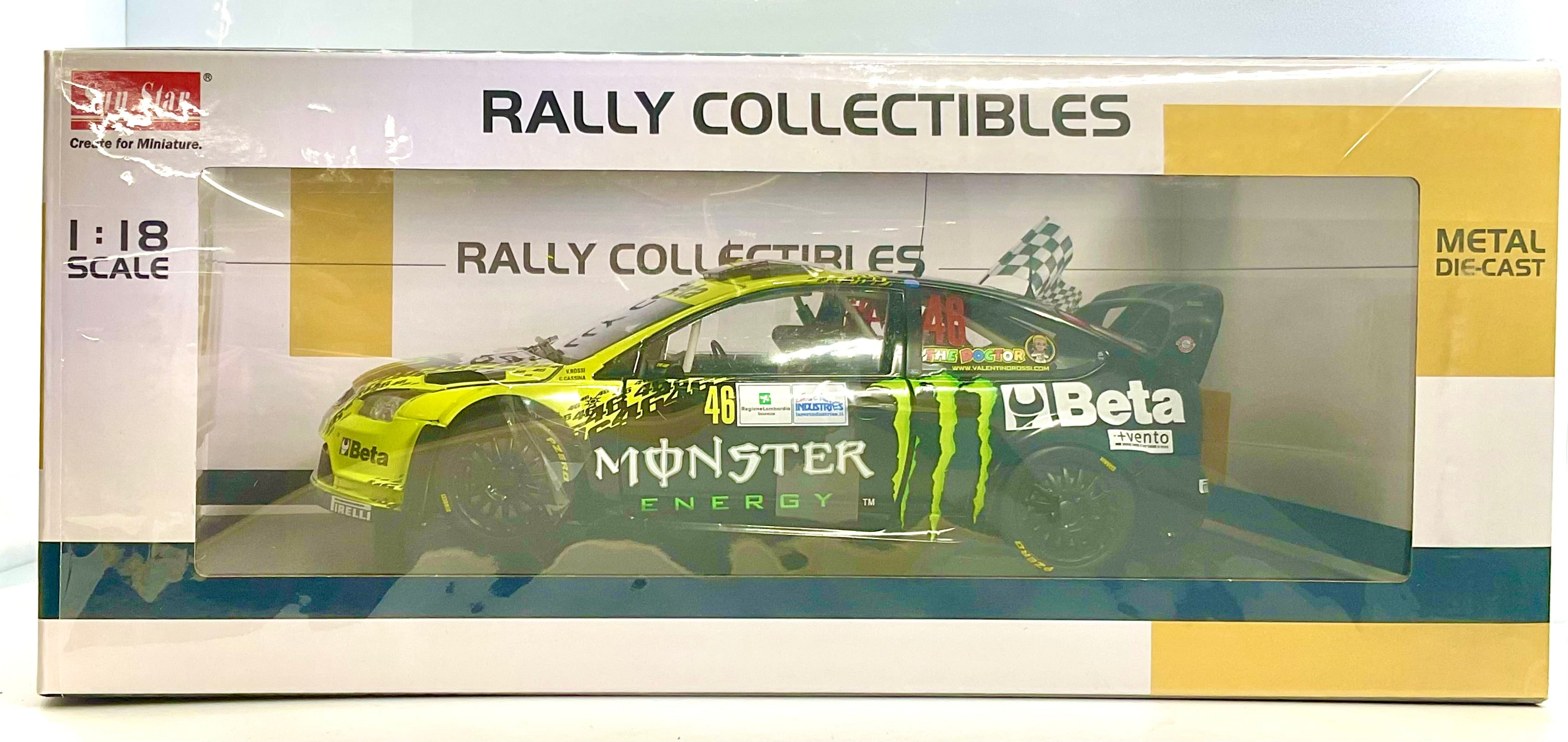 FORD FOCUR RS WRC , SUN STAR scala 1/18