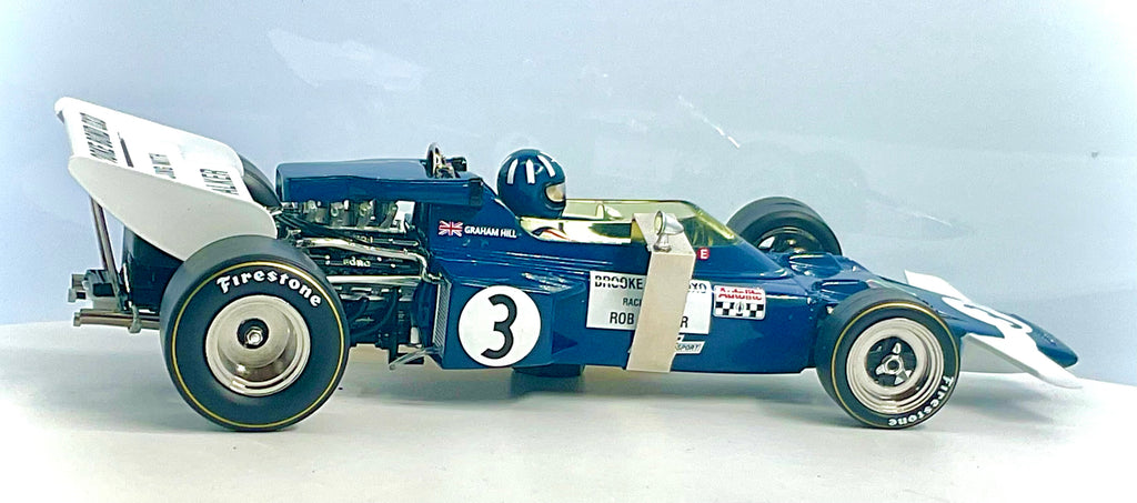 Lotus Type 72 1970 #3 Graham Hill scala 1:18 Ed. Limitata – Sun Star 18279-vista laterale